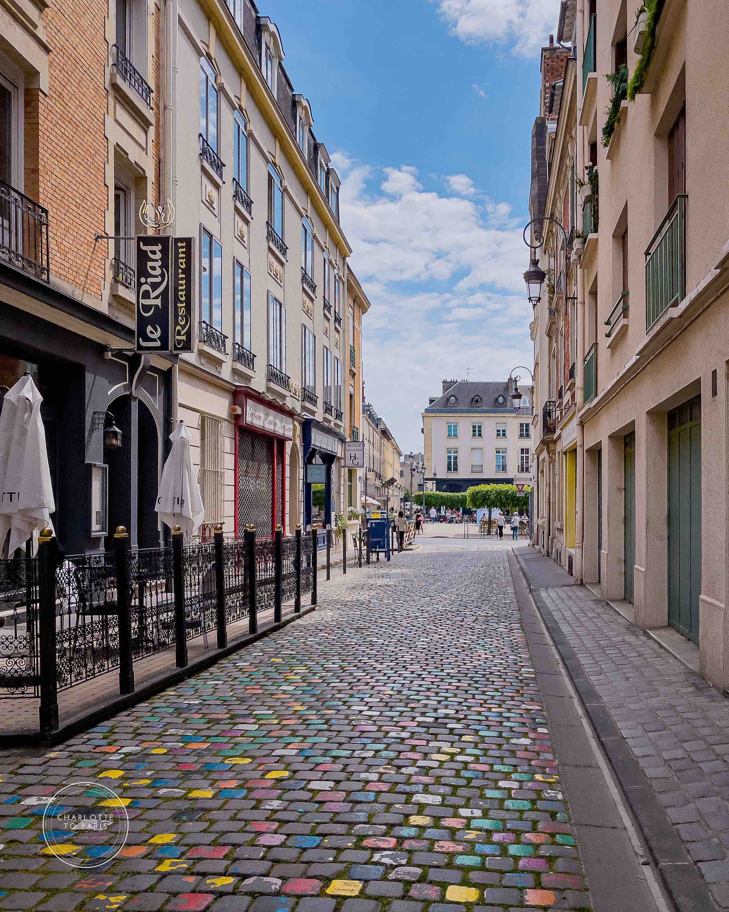 Colorful Cobblestones, Rue du Tambour