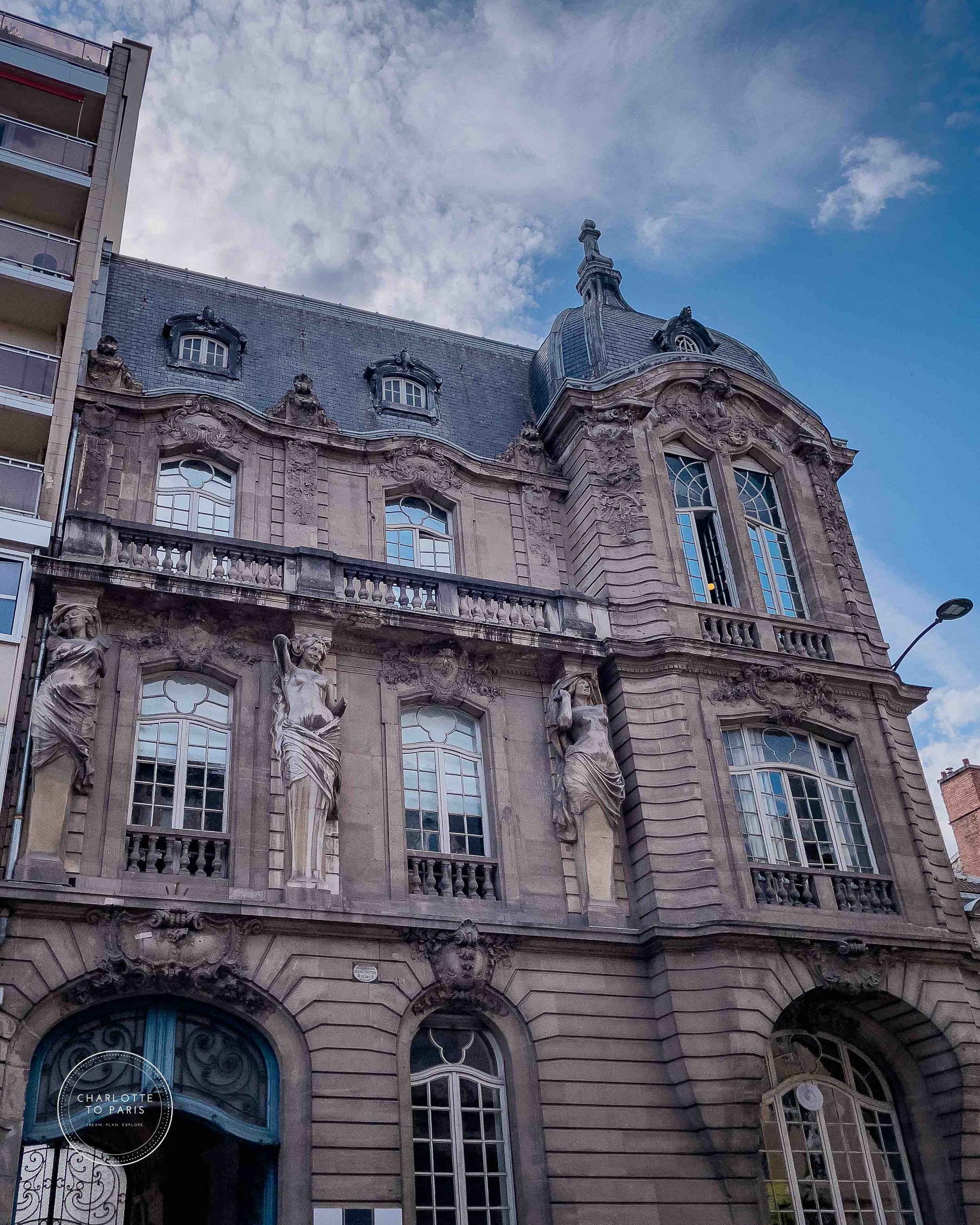 New and Old Architecture in Reims