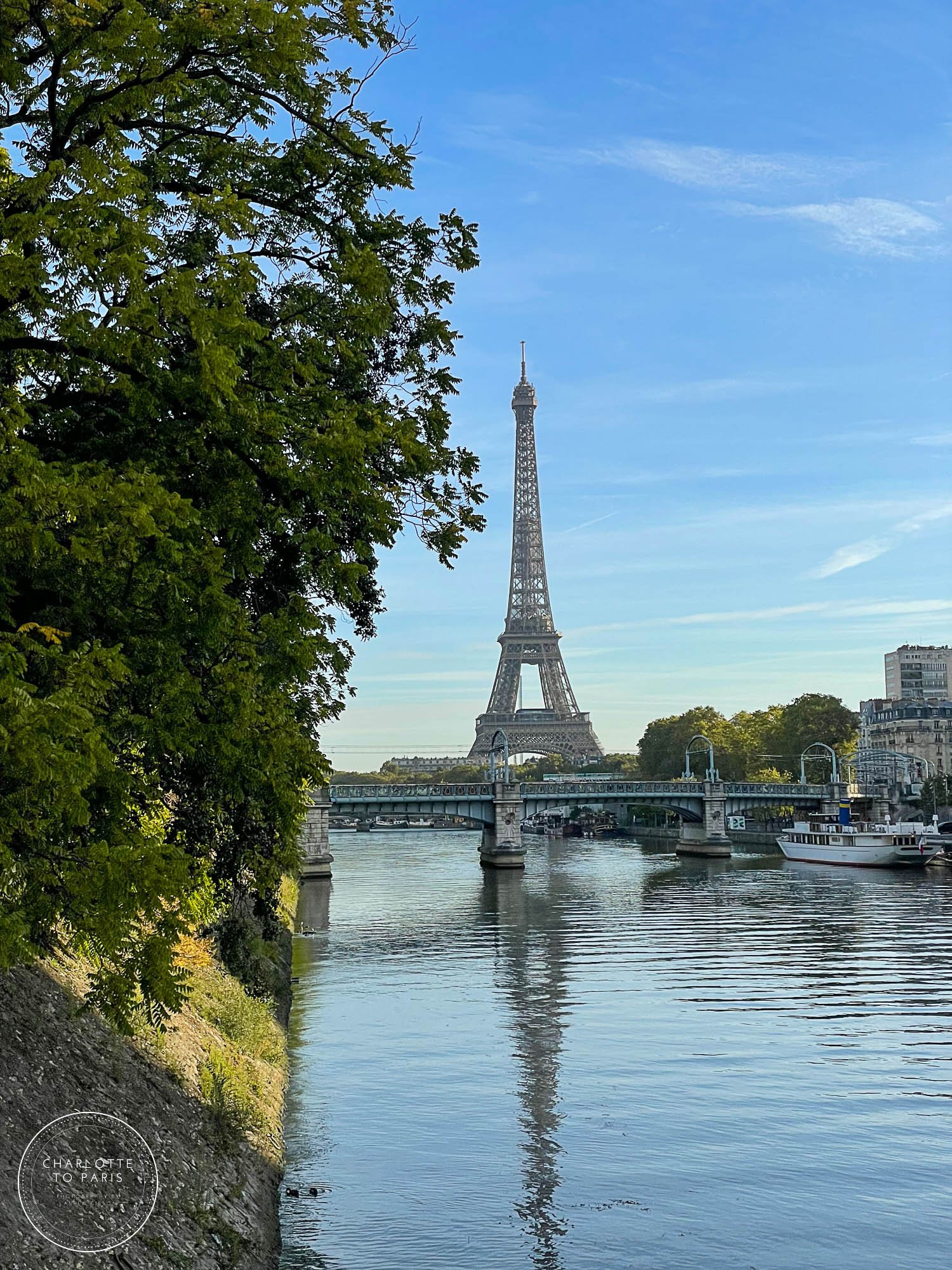 The Ile aux Cygnes, a hidden Paris island with views of the Eiffel Tower