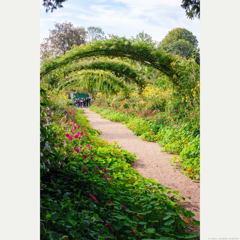 Monet's Garden Arches, September