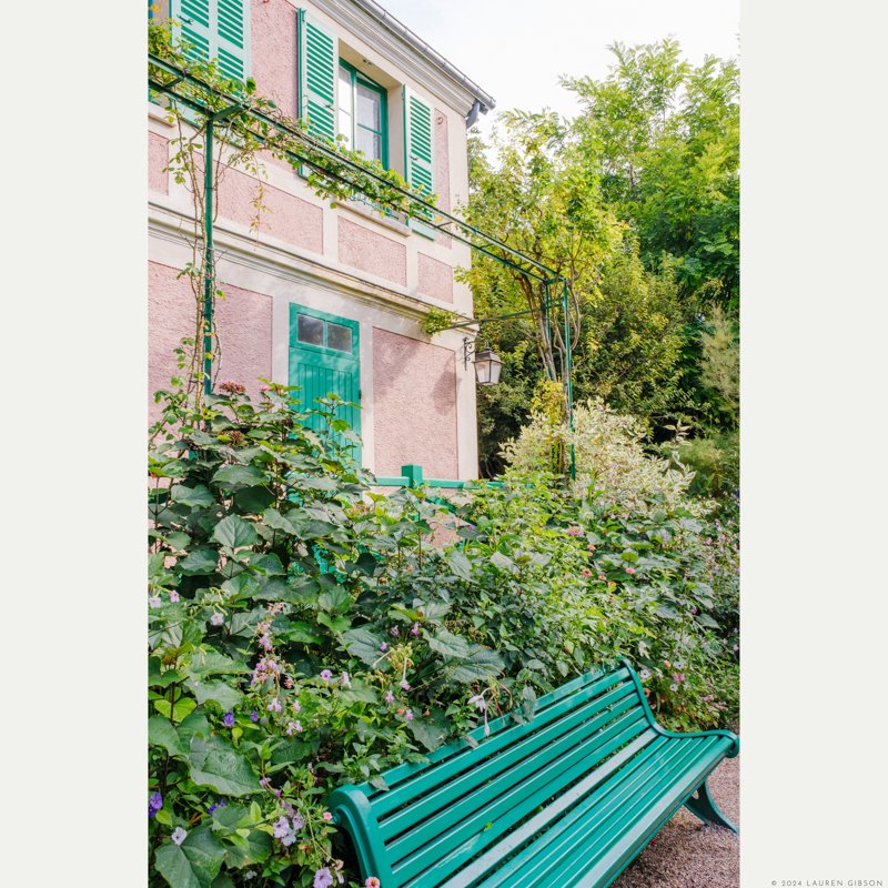 Monet's House, Pink and Green