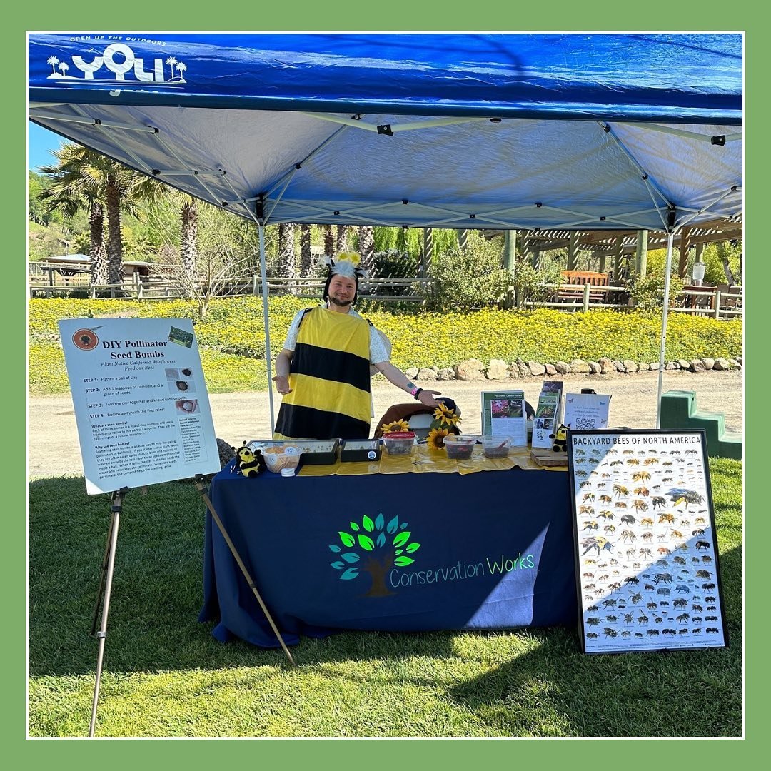 Happy Earth Day! 🌎

Conservation Works spent Saturday celebrating Earth Day along the North Coast at Safari West, Noyo Food Forest, and Kortum Trail; sharing about the work we're doing to help our planet!

Take a moment today to take a small action,