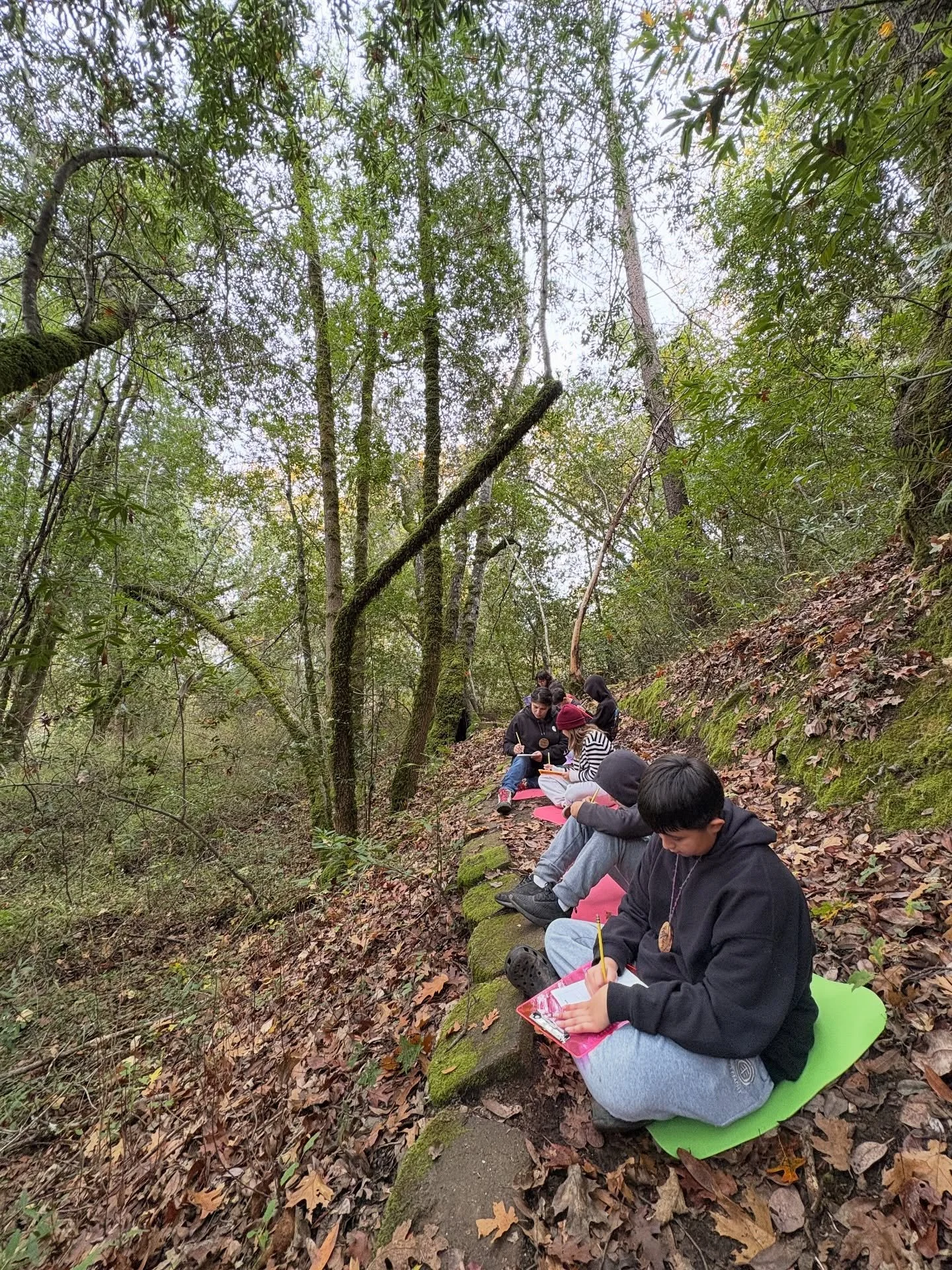 We&rsquo;re back in Ukiah! This time, our California Climate Action Corps fellows teamed with @envirichment and @mendocinorcd for a kids creek care lesson, right by the water at the Redwood Valley Outdoor Education Program!💧🐟

The morning was fille