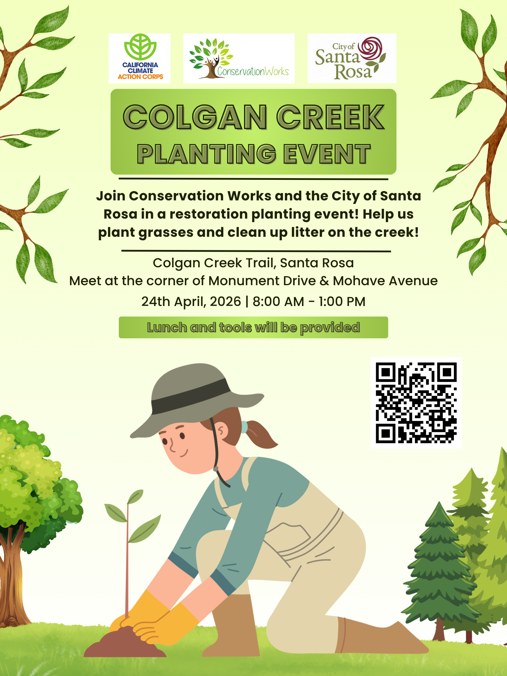 Riparian Planting on Colgan Creek