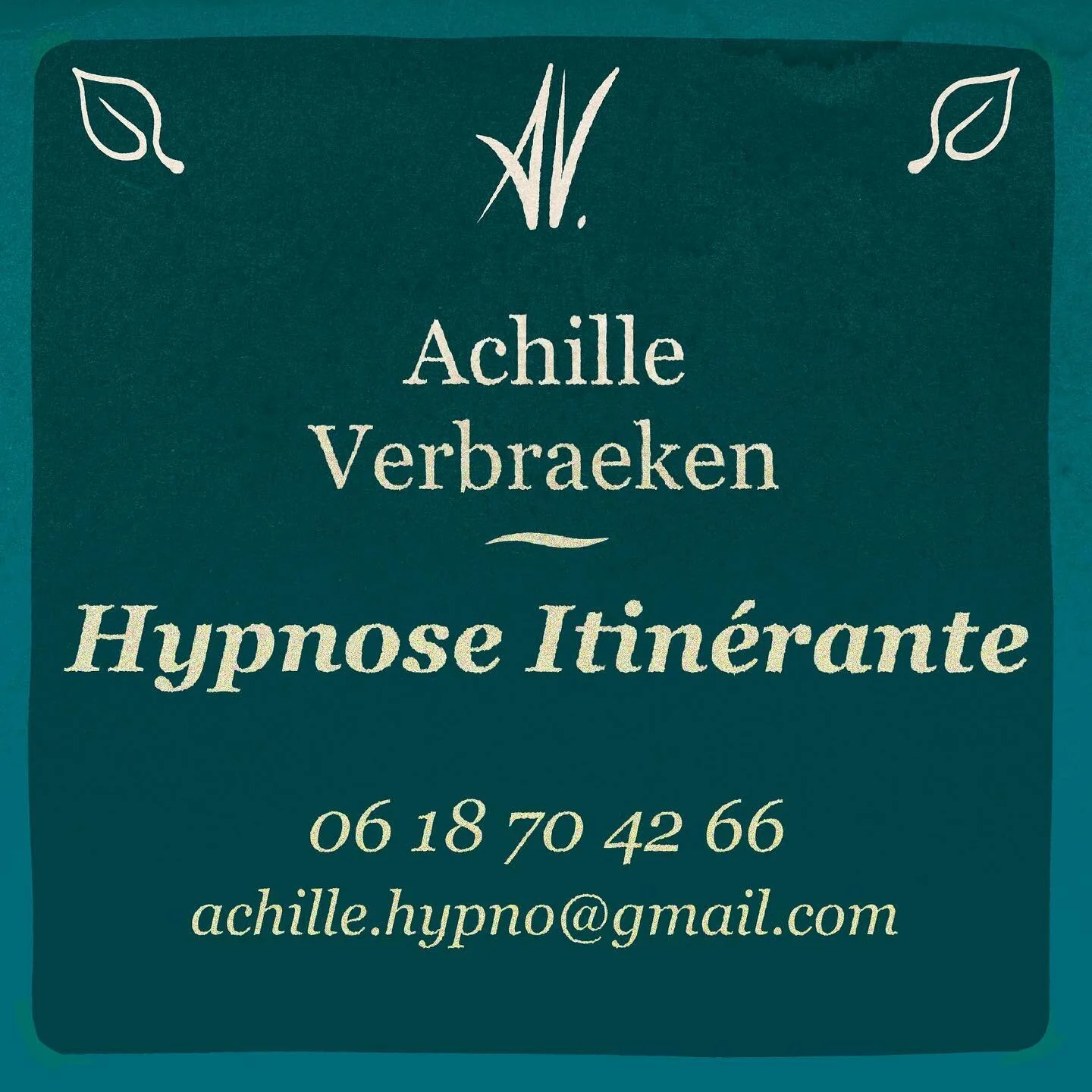 Bienvenue sur ma page Instagram d&eacute;di&eacute;e &agrave; vous faire partager ma pratique de l&rsquo;hypnose. 🌊

l'hypnose itin&eacute;rante c'est d'abord l'id&eacute;e du mouvement, c'est la suggestion de l'hypnose dans l'esprit et dans le corp