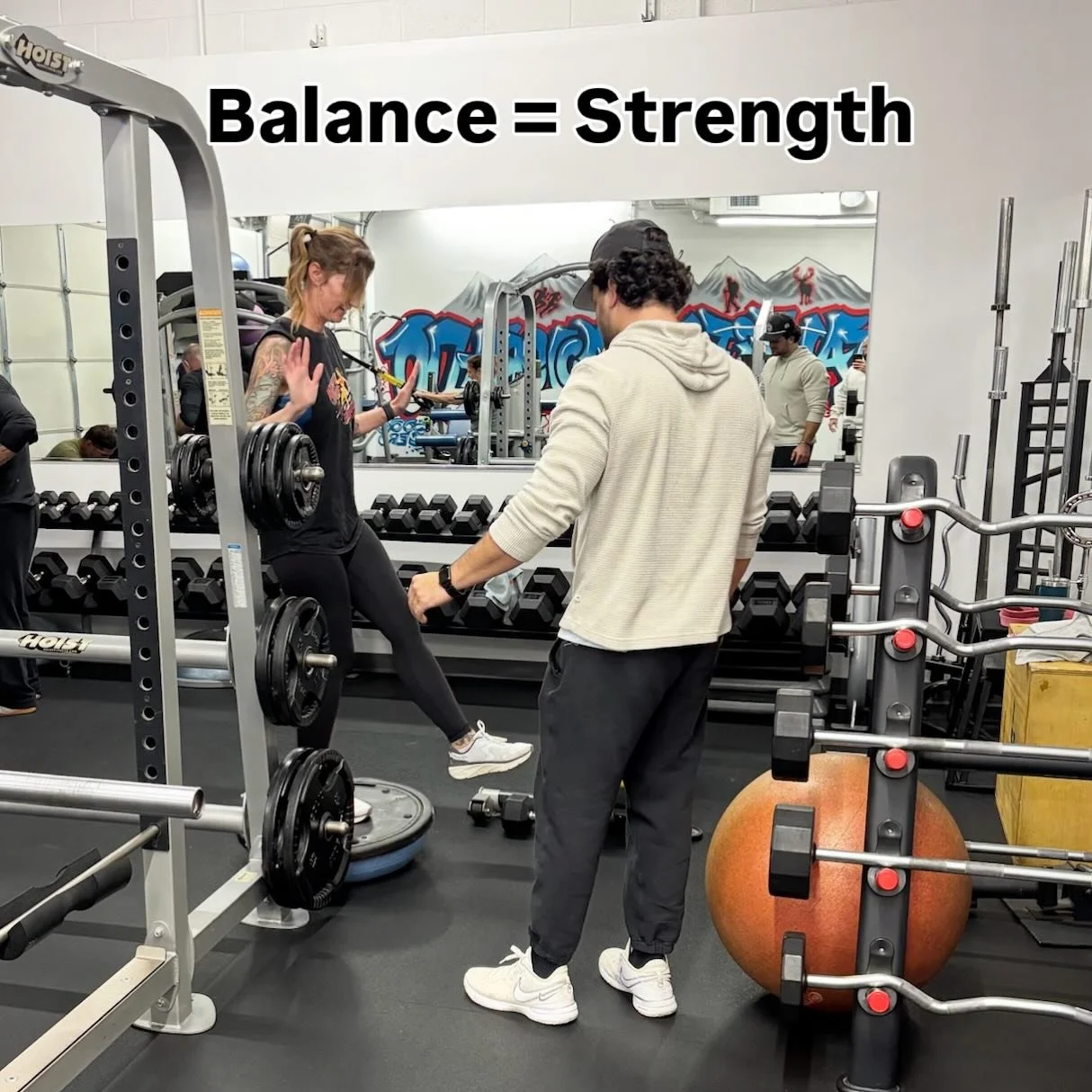 Strength isn’t just about how much you can lift, it’s about how well you can control it. Balance training builds stability, coordination, and power that translates to every movement. #functionalfitness