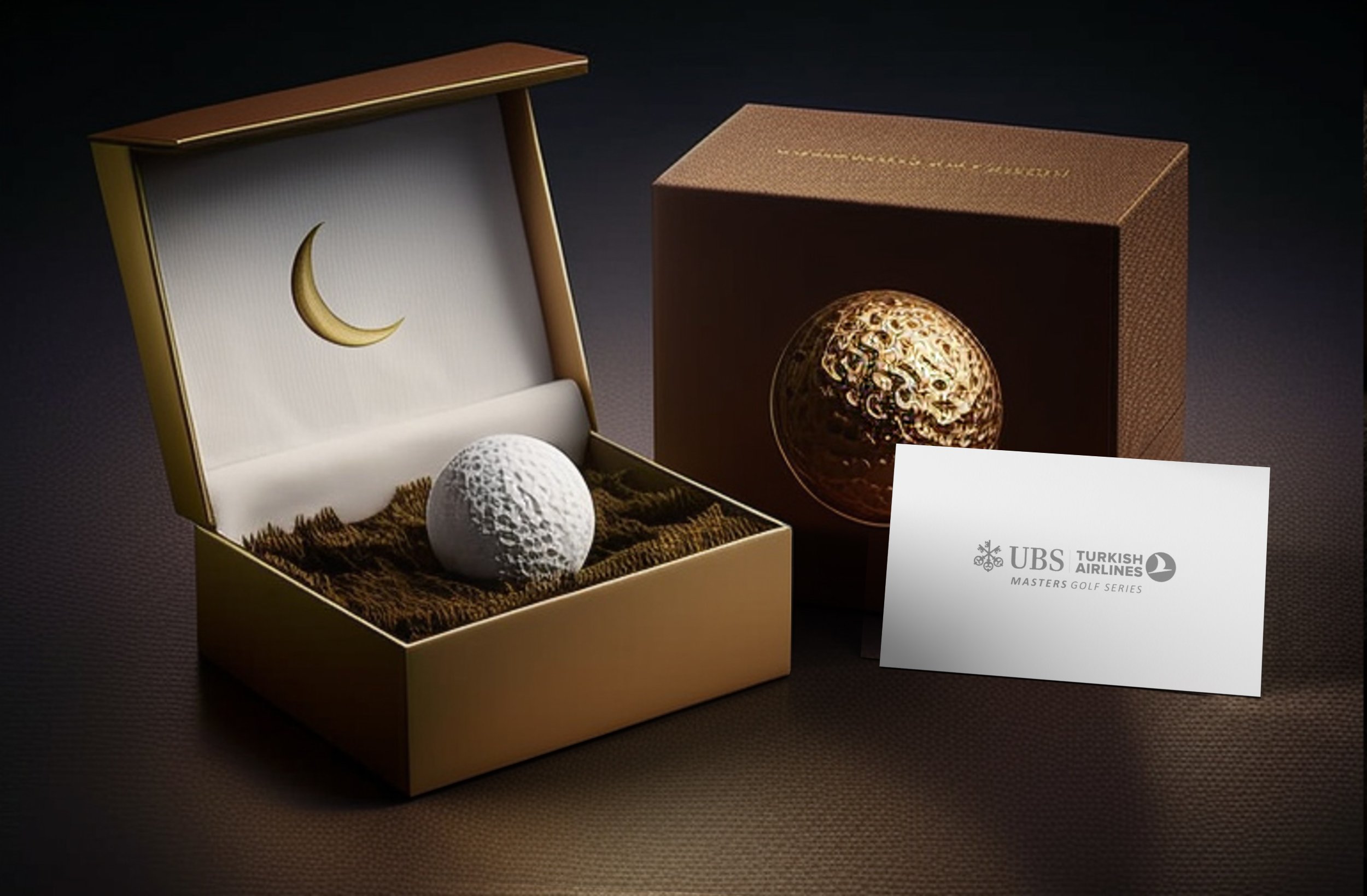 Print, themed gift box for the participants.