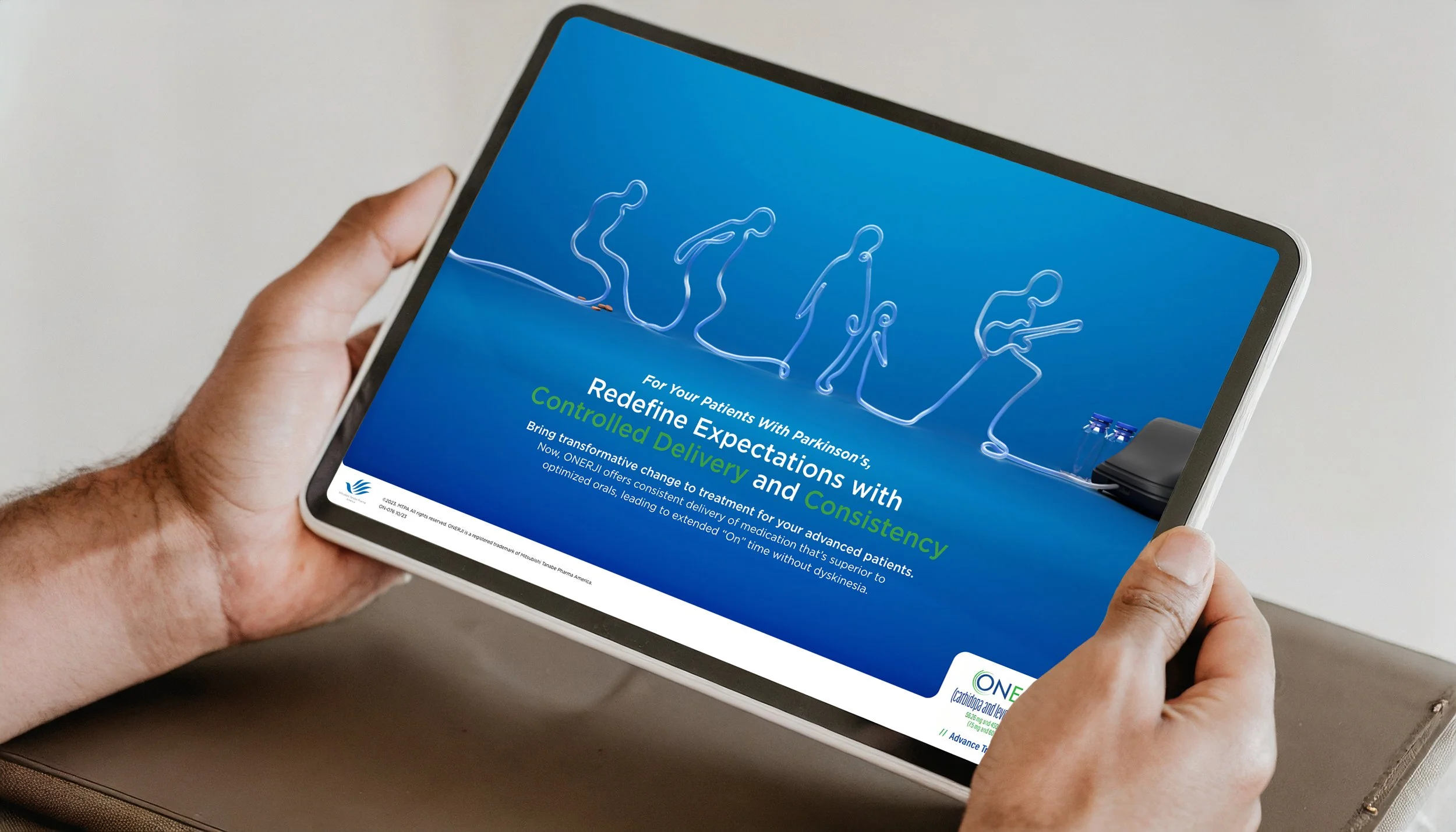 Digital, Journal Ad, "The March of Progress" Adaptation produced for the Launch Campaign.