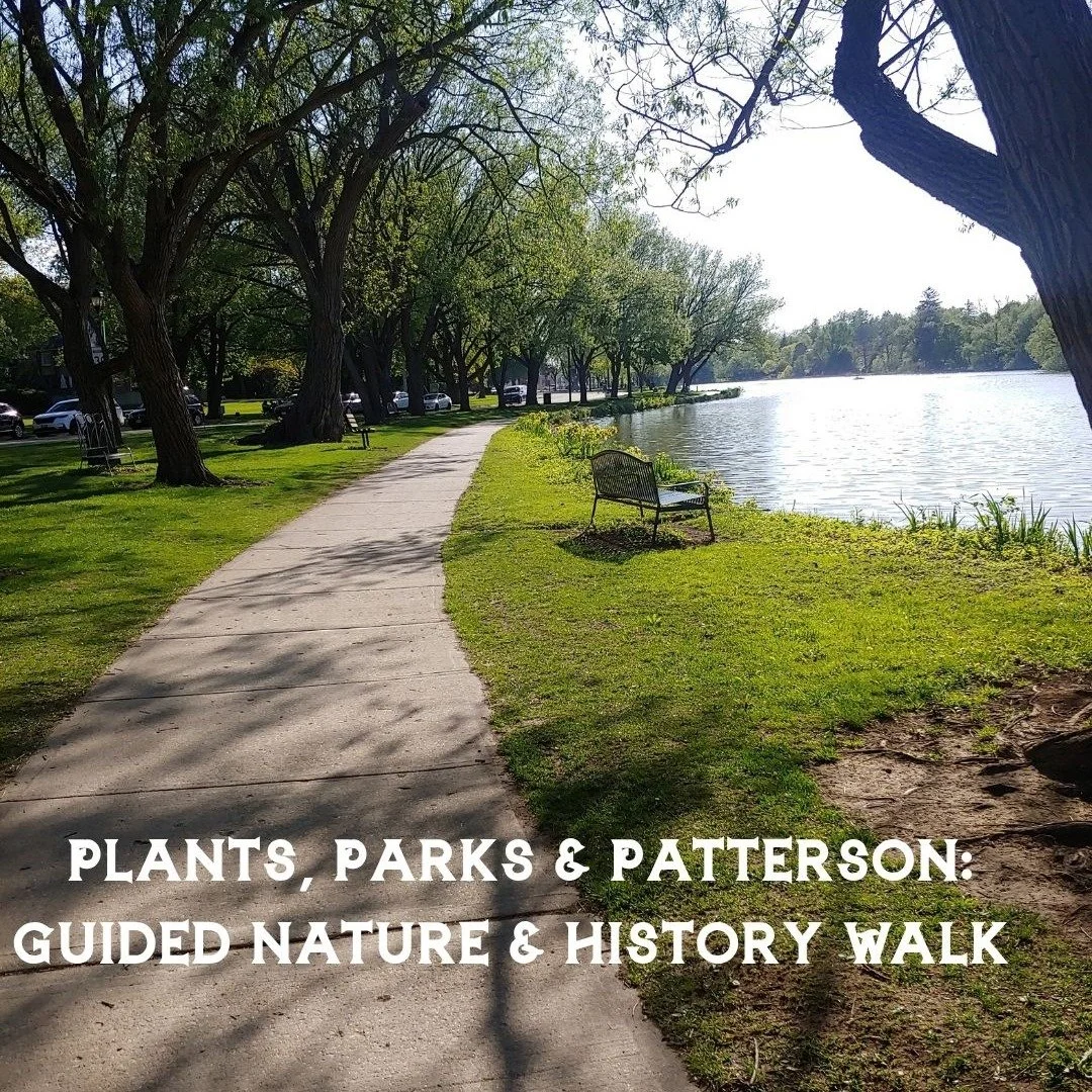 New Plant Walk Announcement! 
(Post edited to say "Plants", not "Pants") 

Plants, Parks and Patterson - a guided Stratford History and Nature Walk. 

1st walk this Sunday May 17th at 1pm, and then the third Sunday of every month 