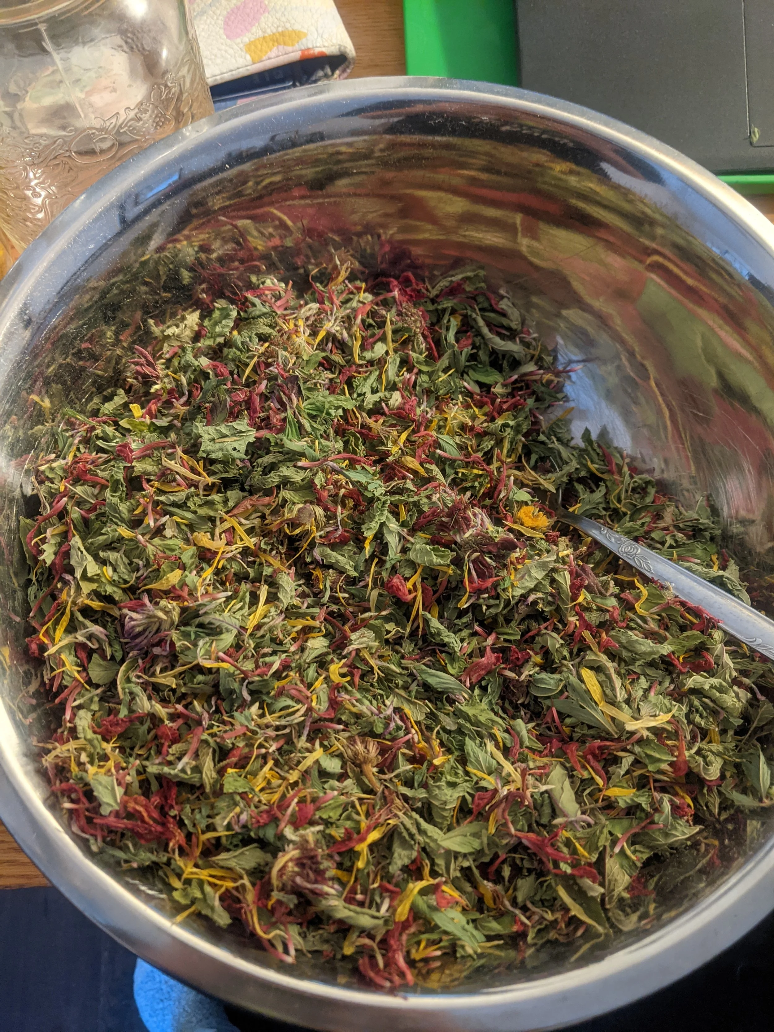 Tea Blend in a Bowl