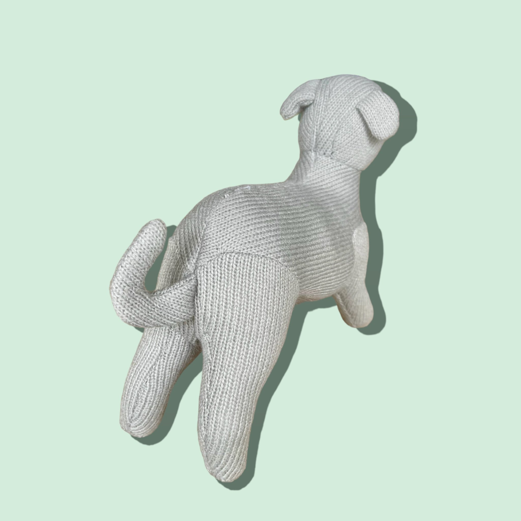 Braided Fleece Dog Chew and Tug Toy for Italian Greyhounds, Whippets