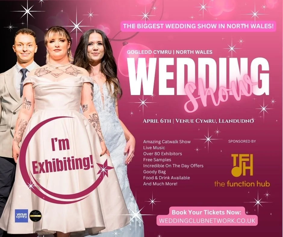 ✨ Exciting News! I’ll Be at The Wedding Network Club’s Wedding Show! ✨
Come and see my bespoke wedding cakes, featuring lifelike sugar flowers and elegant designs, at The Wedding Network Club’s Wedding Show. I’d love to meet