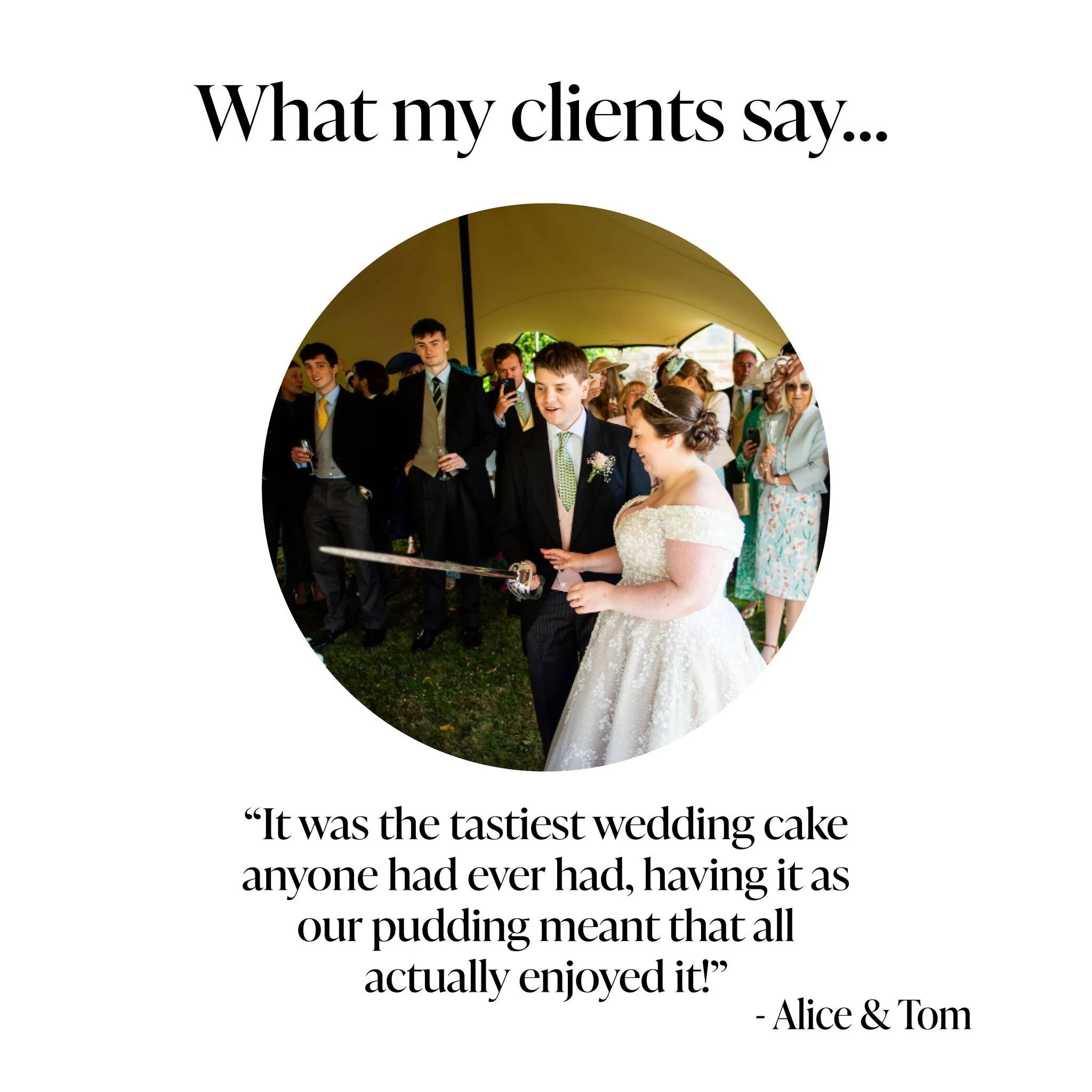 There’s nothing more rewarding than hearing how much my couples love their wedding cakes. Each design is carefully hand-crafted to reflect their unique style, with delicate sugar flowers and delicious flavours that leave a lasting impression. T