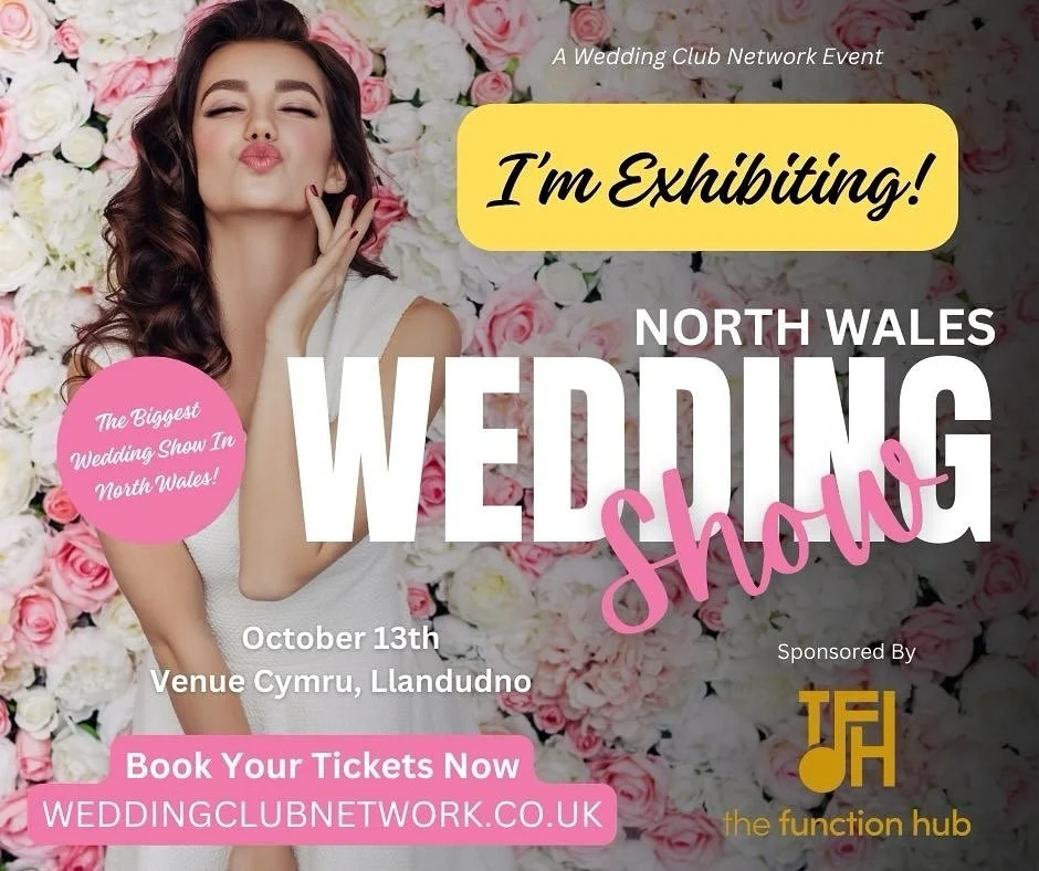 4 weeks today! I&rsquo;m so exciting to be exhibiting in North Wales Wedding Show at Venue Cymru, Llandudno! Make sure you book your tickets for the biggest wedding show in North Wales and come and try some cake! 🍰 #weddingnetworkclub #ruthin
#denbi