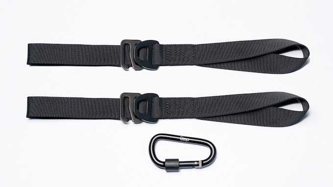 LAMURO Camping Gear Storage Strap With 8 Hooks – Heavy Duty Organizer For Camp, Garden, Garage