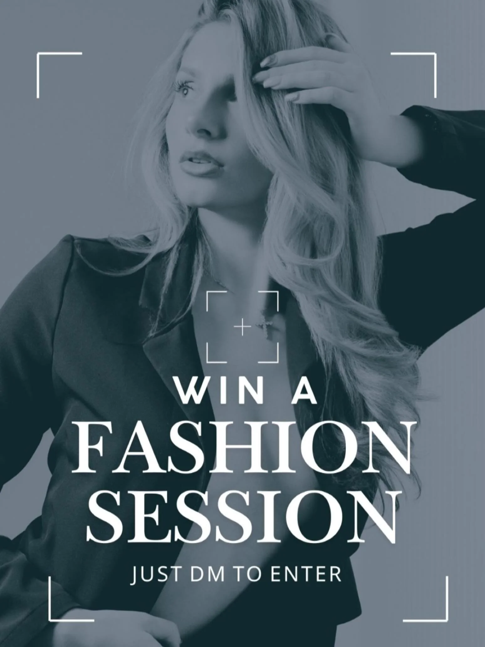 Always wanted to try a photo session but don&rsquo;t have any experience? Enter to win one of our fashion sessions by DM*ing Fashion Session.  1 person will win an in-studio fashion session and 3 people will win social media sessions.  It&rsquo;s fun