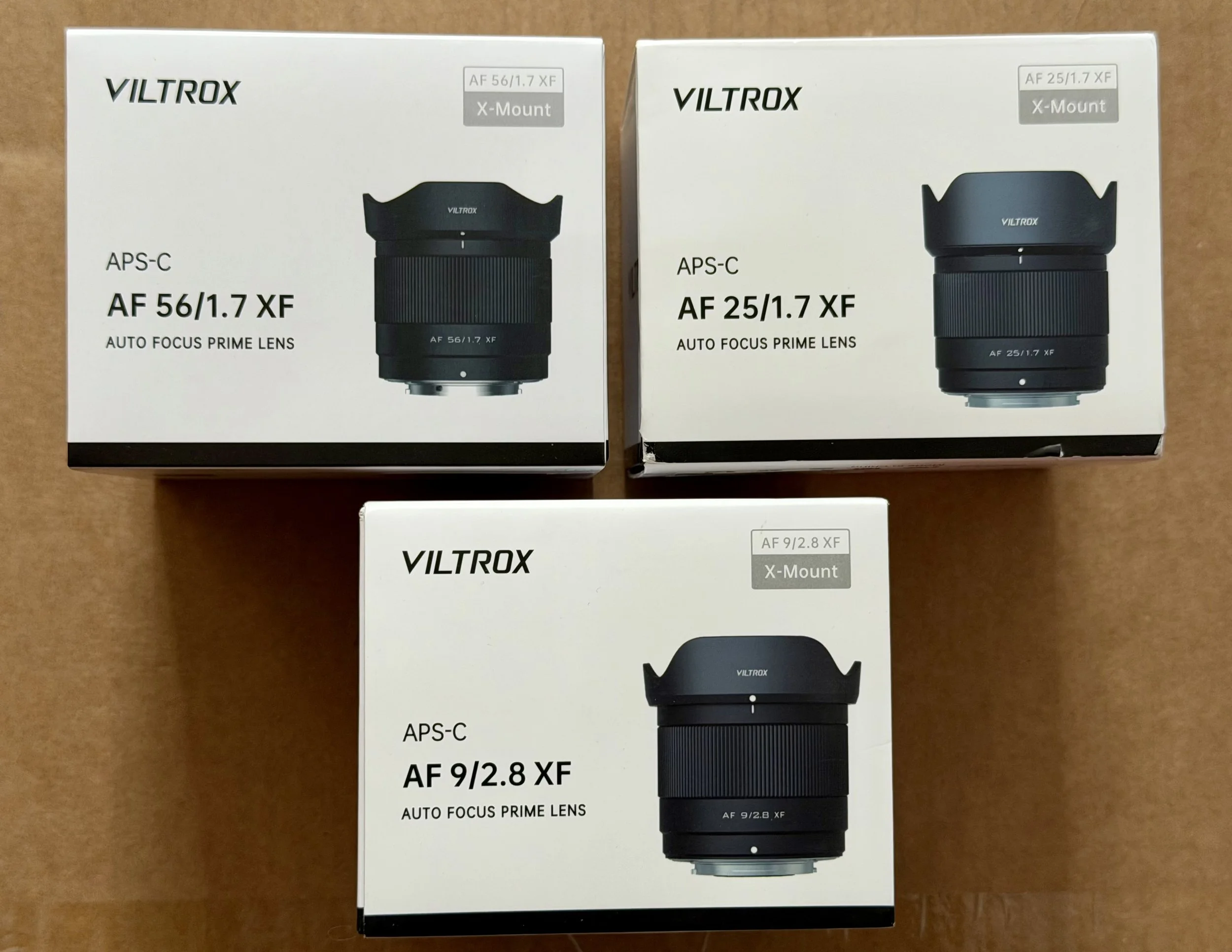 Viltrox 9mm, 25mm and 56mm Lens Pack!