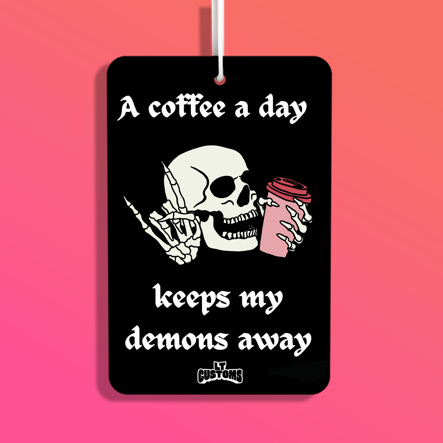 Coffee A Day Air Freshener