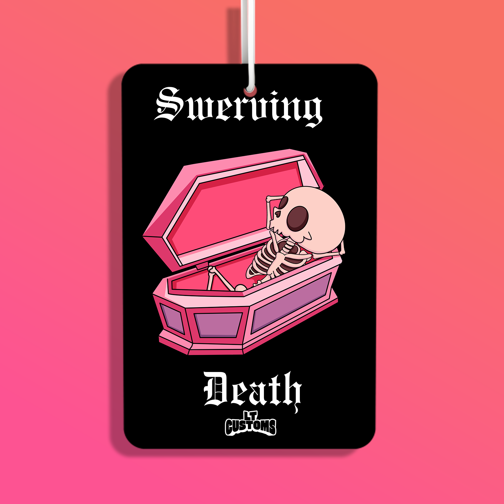 Swerving Death Air Freshener