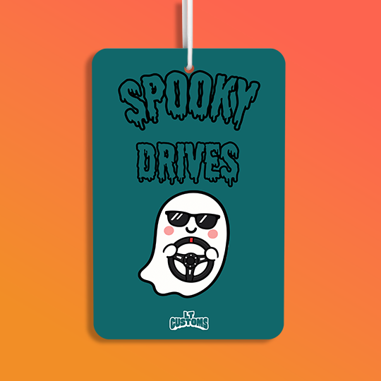 Spooky Drives Limited Edition Air Freshener