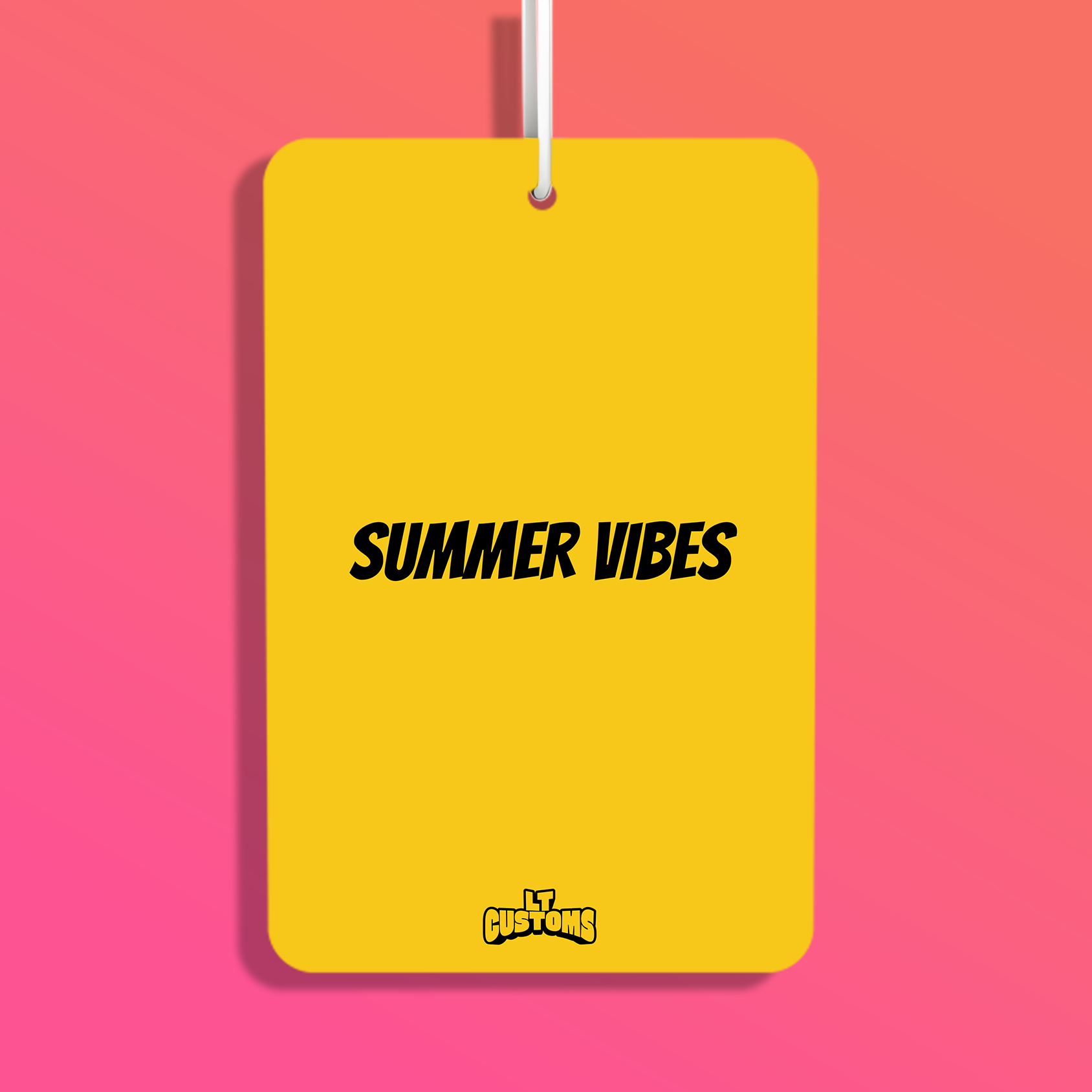Summer Vibes Air Freshener