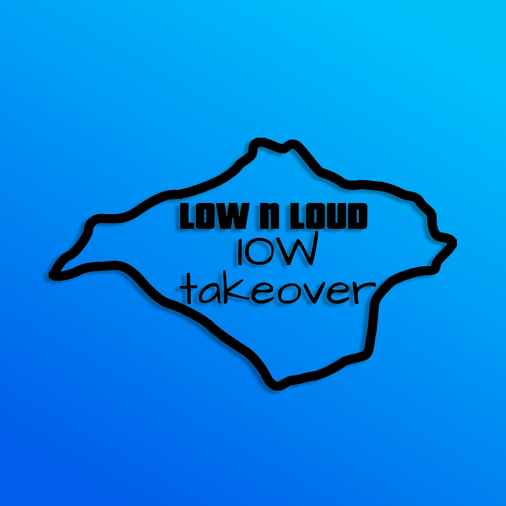 Low N Loud Club IOW Sticker