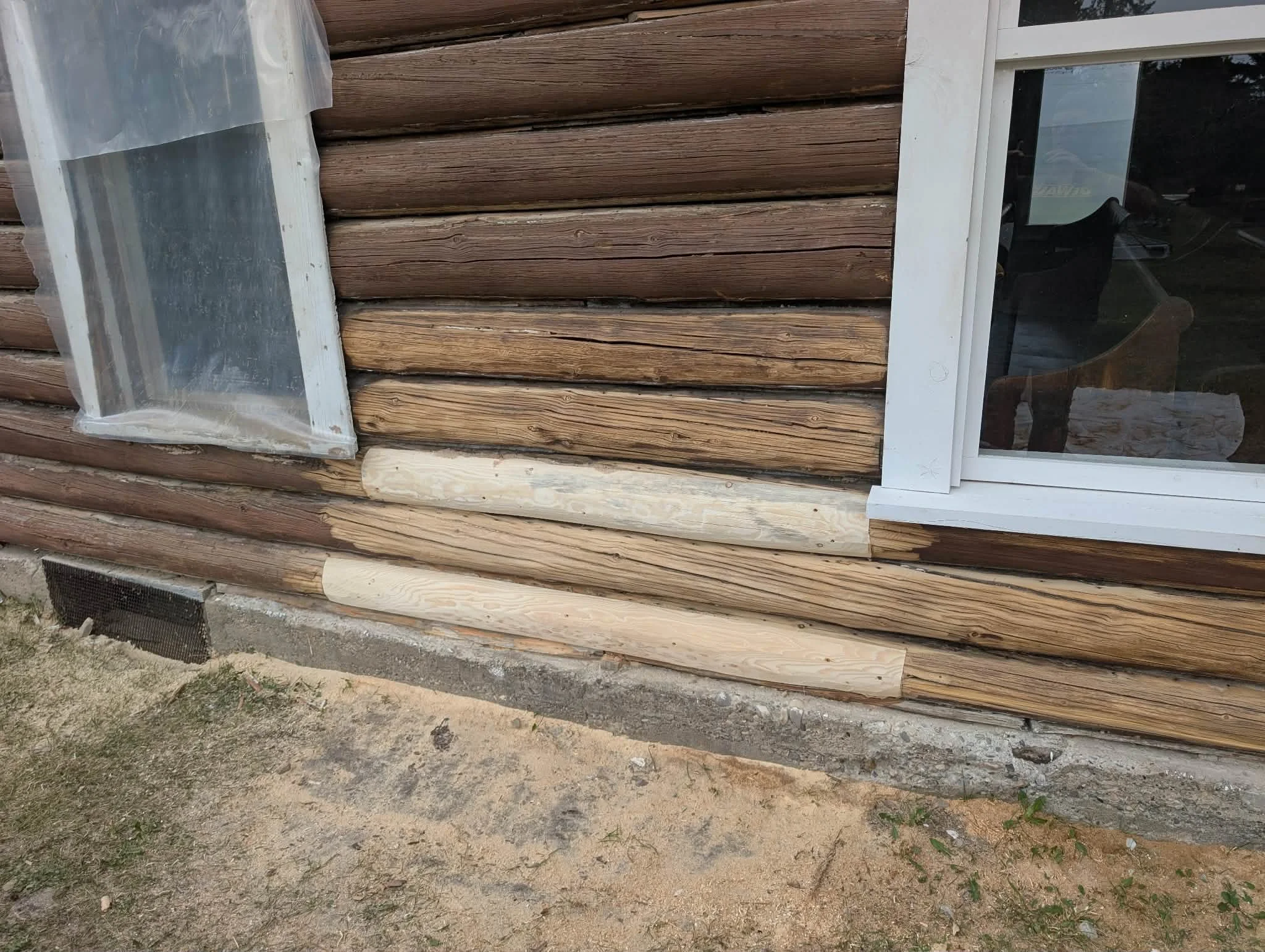 Before - Raven Union Church, Spruceview, Alberta