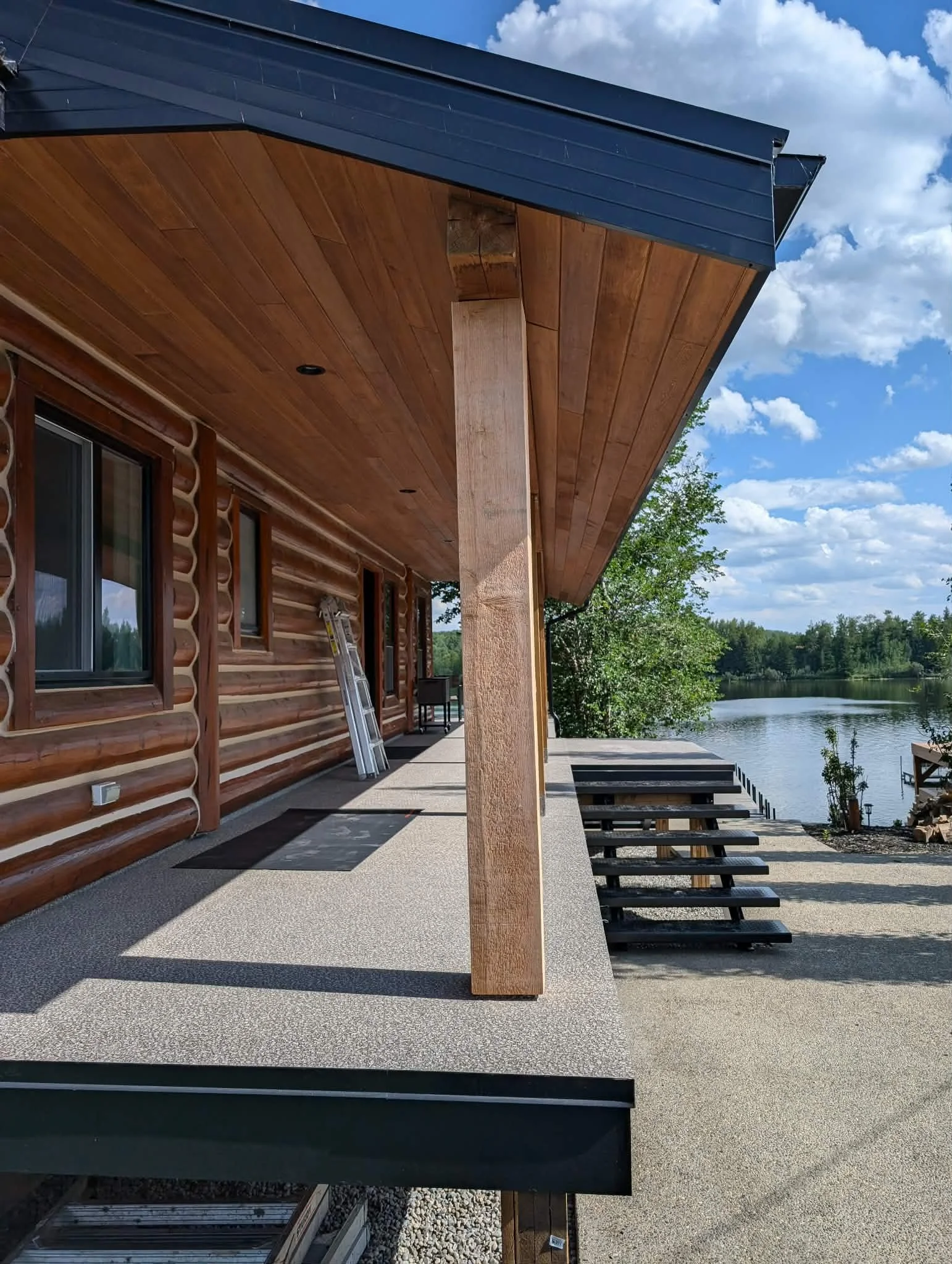 Project for Sorento Custom Homes, Pine Lake, Alberta