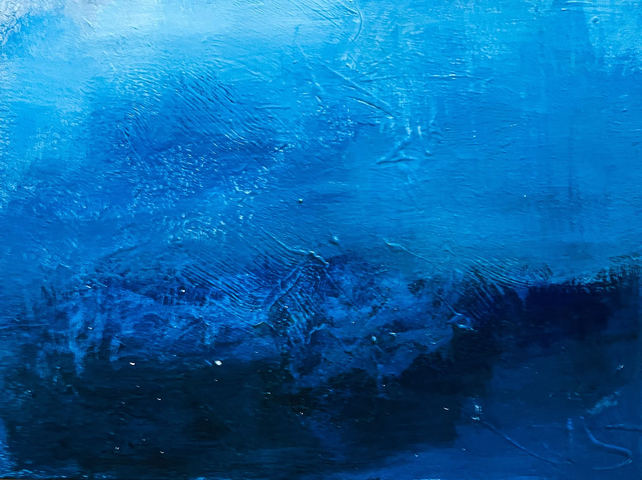 Holding You in the Dark, Acrylic ink and acrylic paint on canvas, 24x18