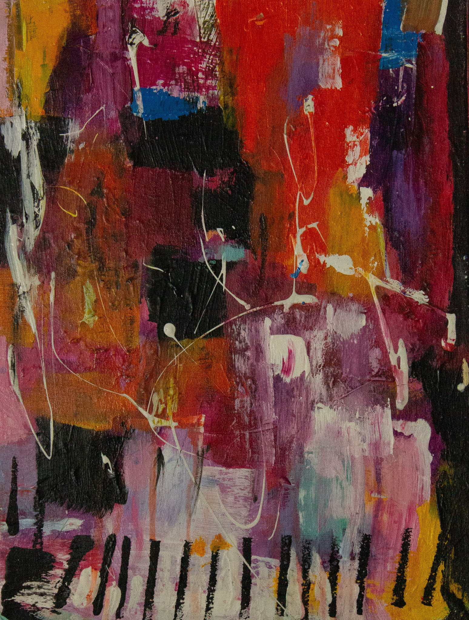 Minuet,
Acrylic on canvas,
16 x 20