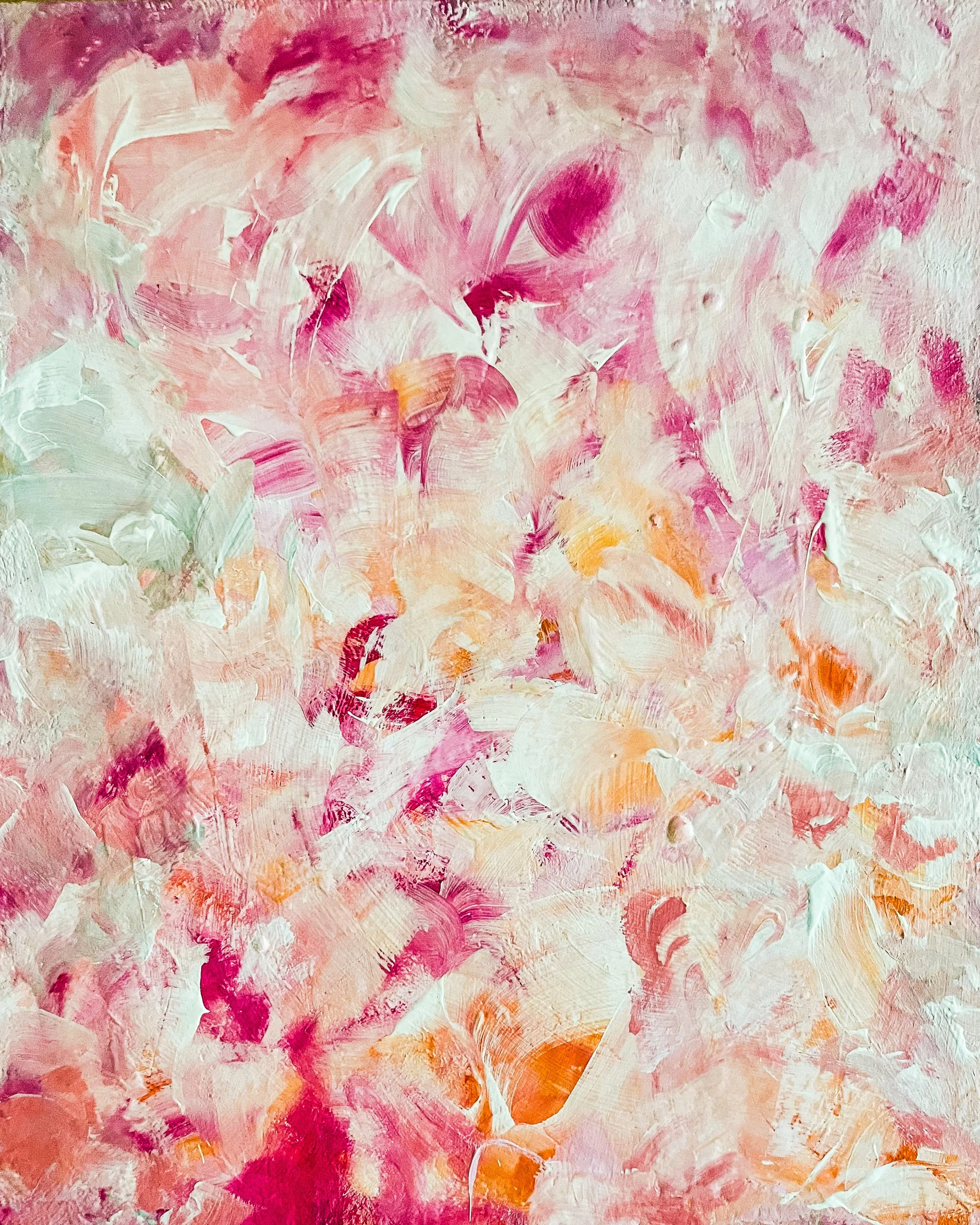 Celebration of Sunrise, Acrylic paint on canvas, 30x36