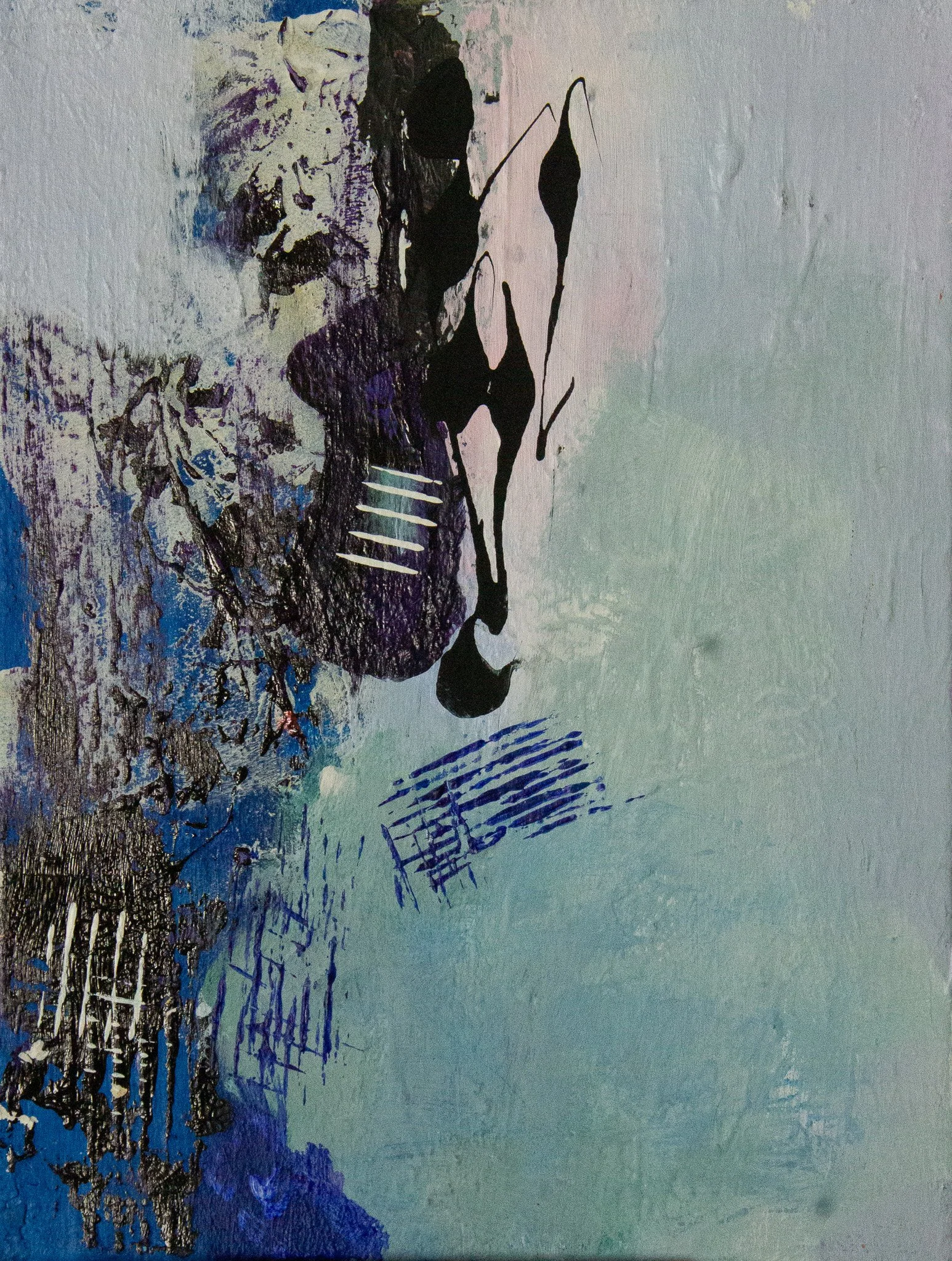The Soloist: The Unfinished Piece,
Acrylic on canvas,
12 x 16

