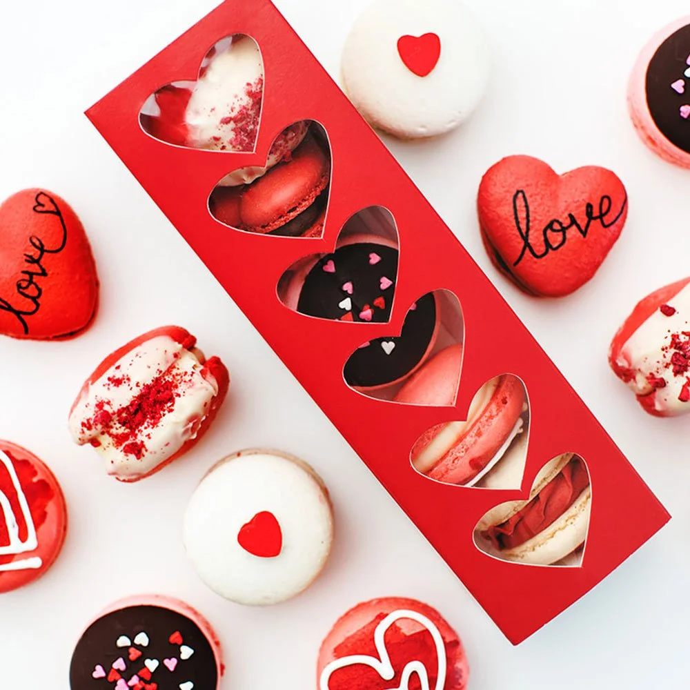 Valentine Macarons