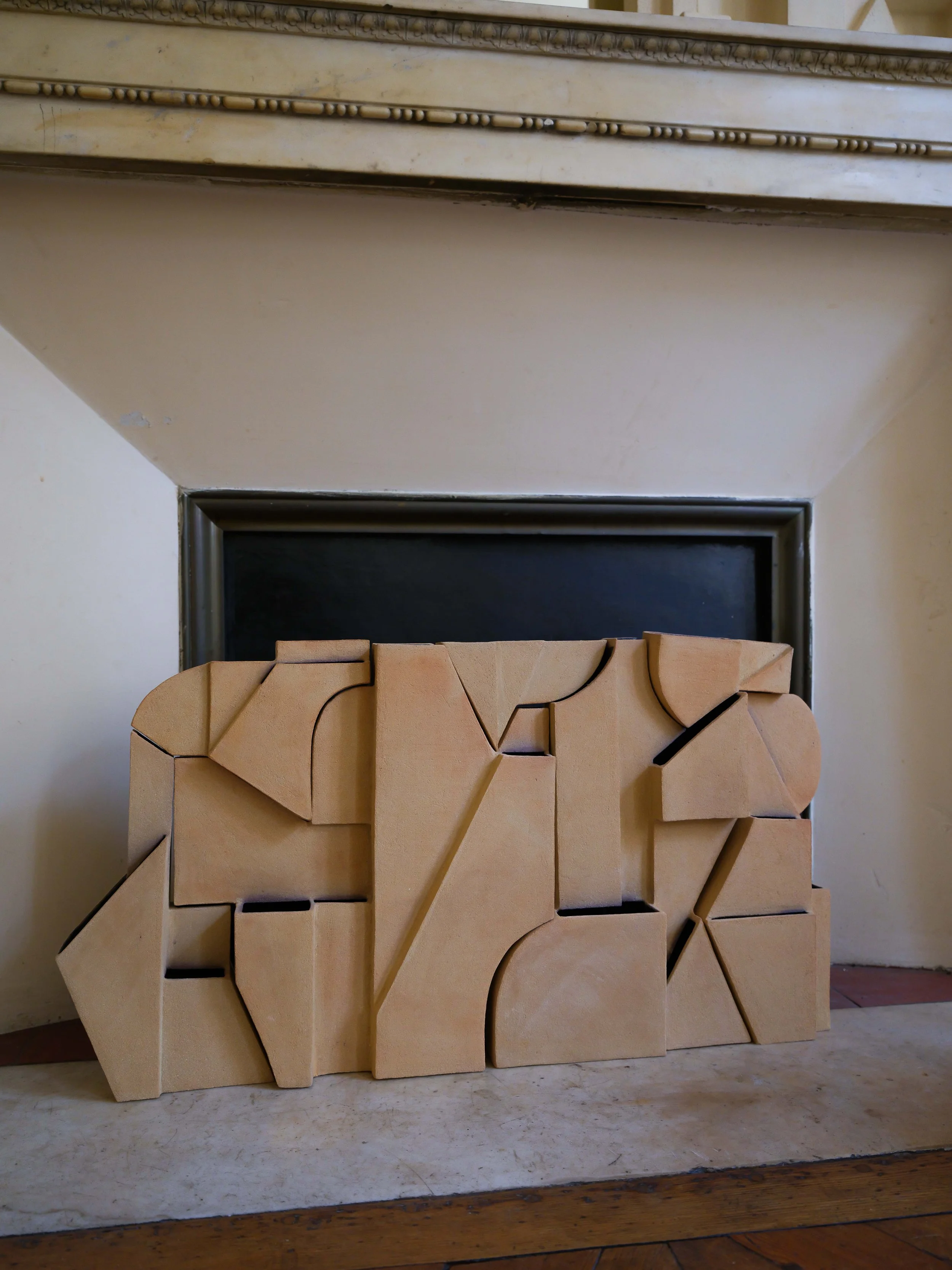 Fragments of territory - exposition art peinture céramique - Anais Vindel & Caroline Desile - press kit