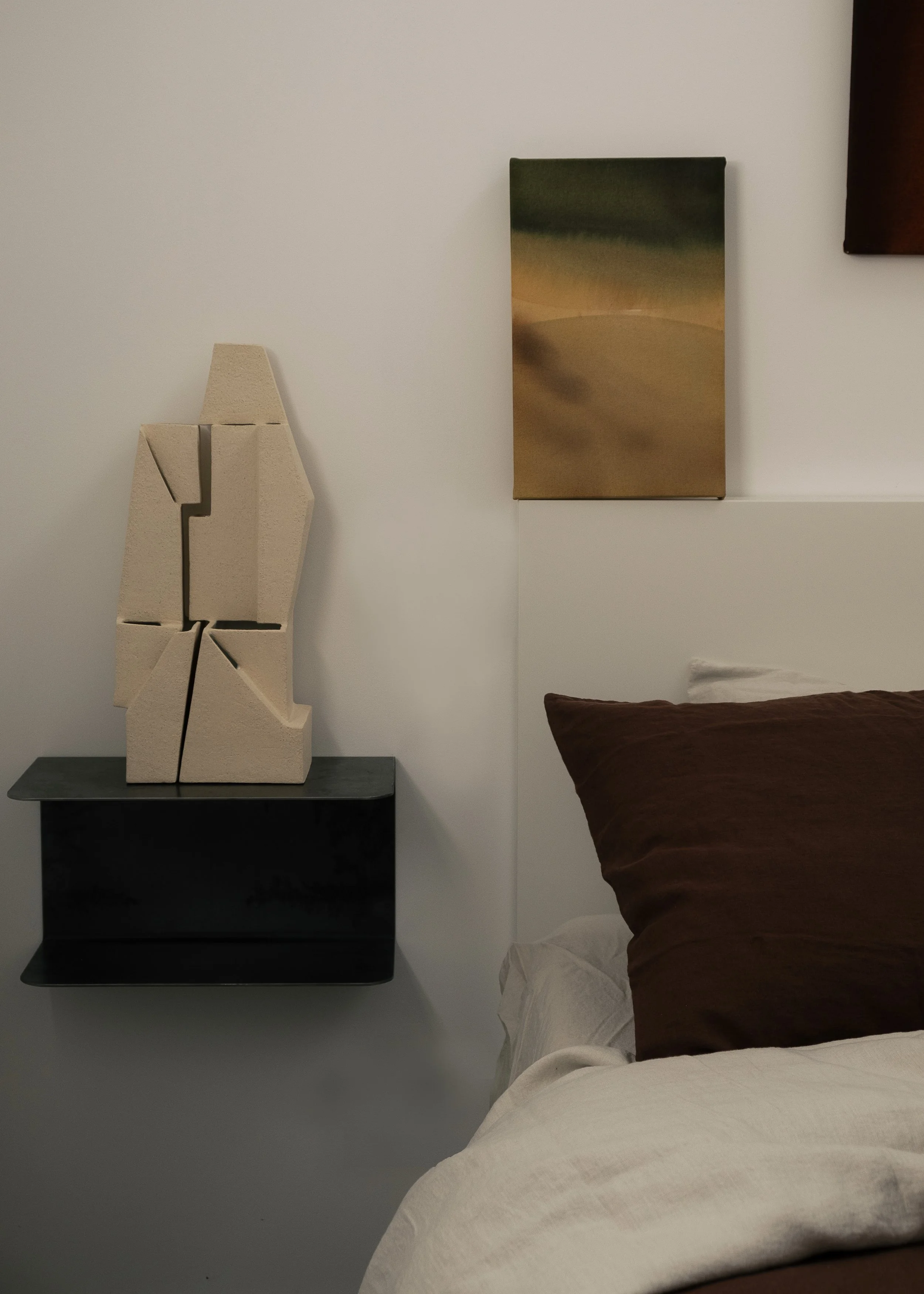 Bas-relief – art céramique –sculpture origami – Caroline Desile