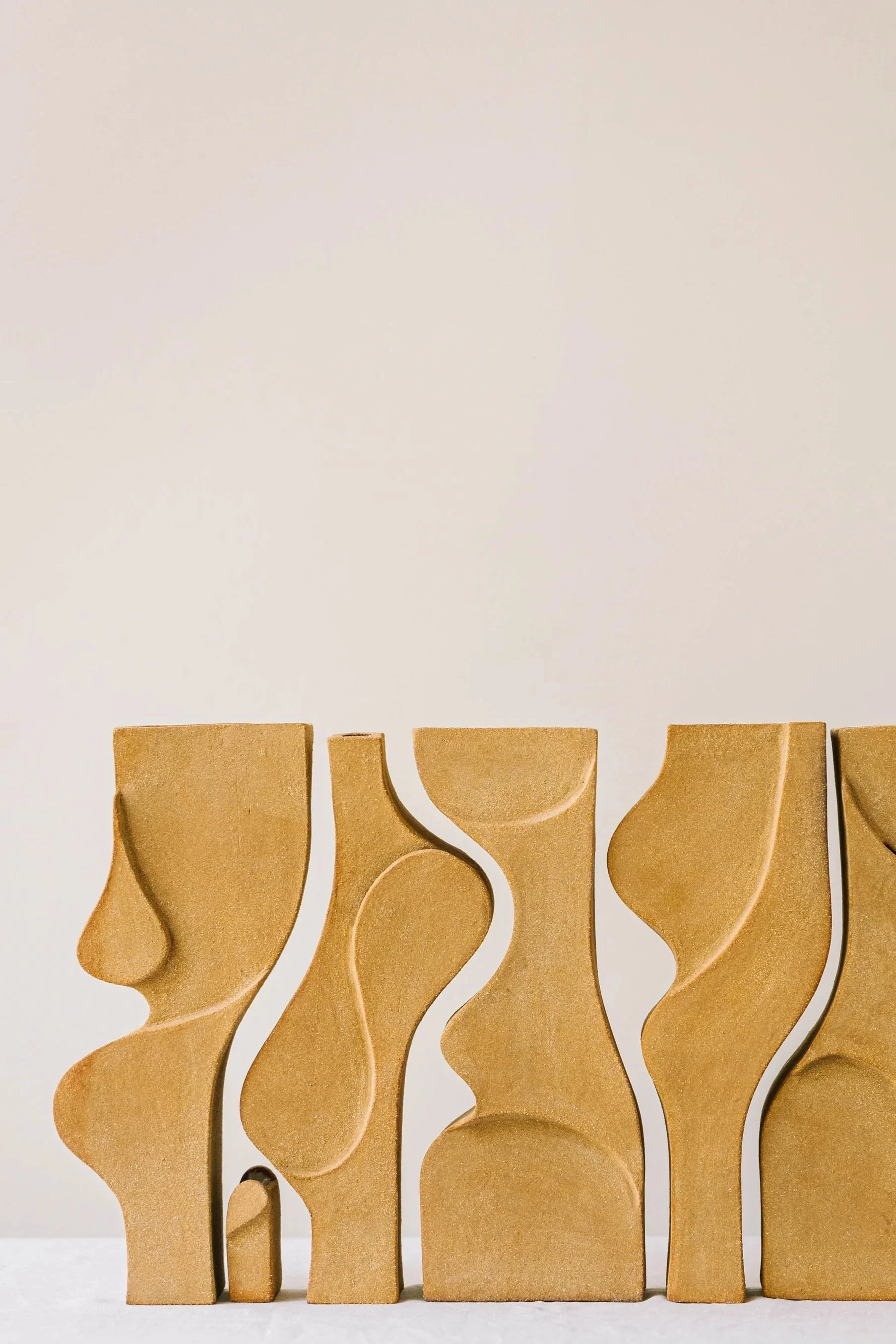 Sculpture en grès – Caroline Desile – série Hill