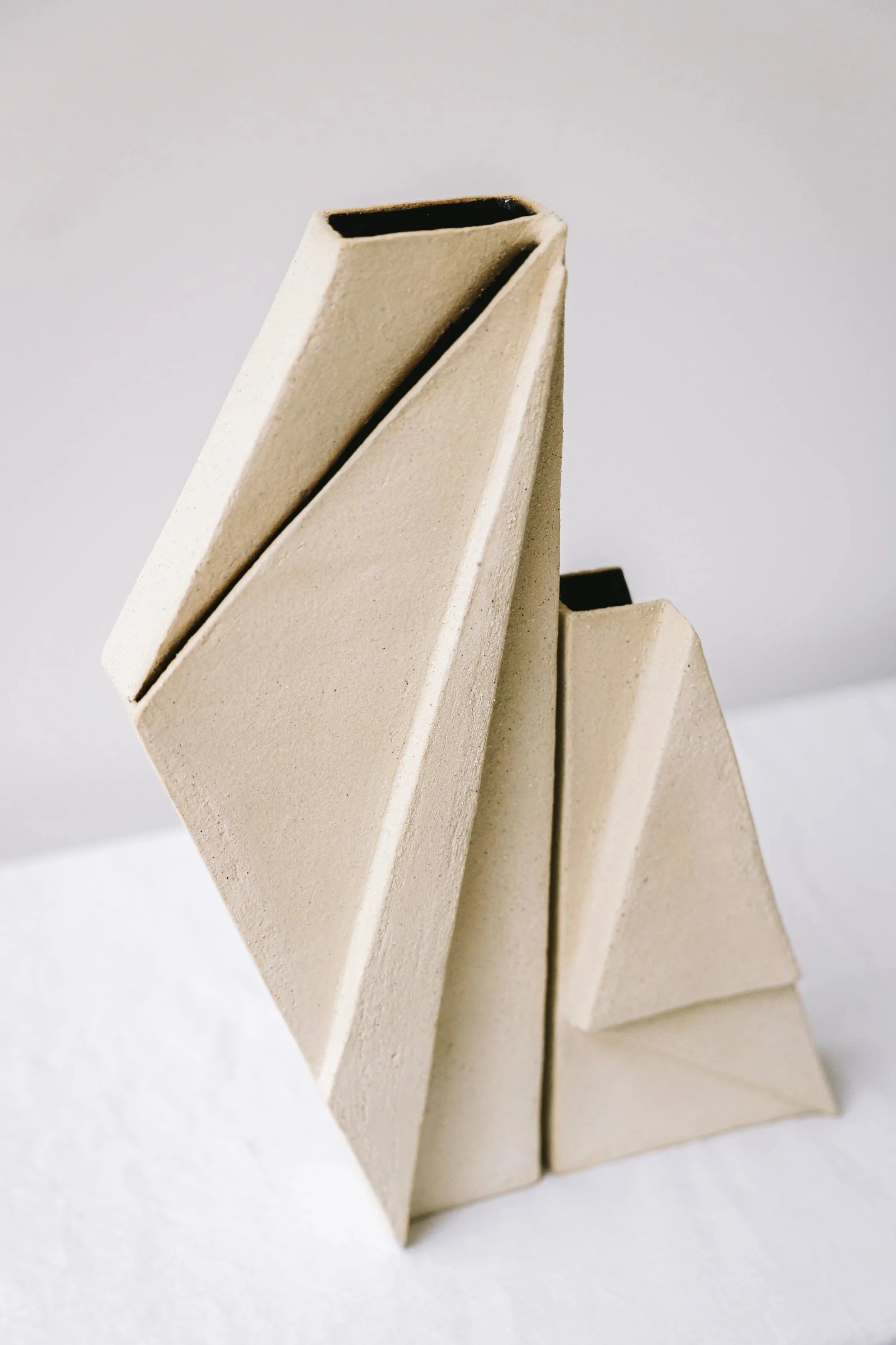 Sculpture en grès – Caroline Desile – série Stairs