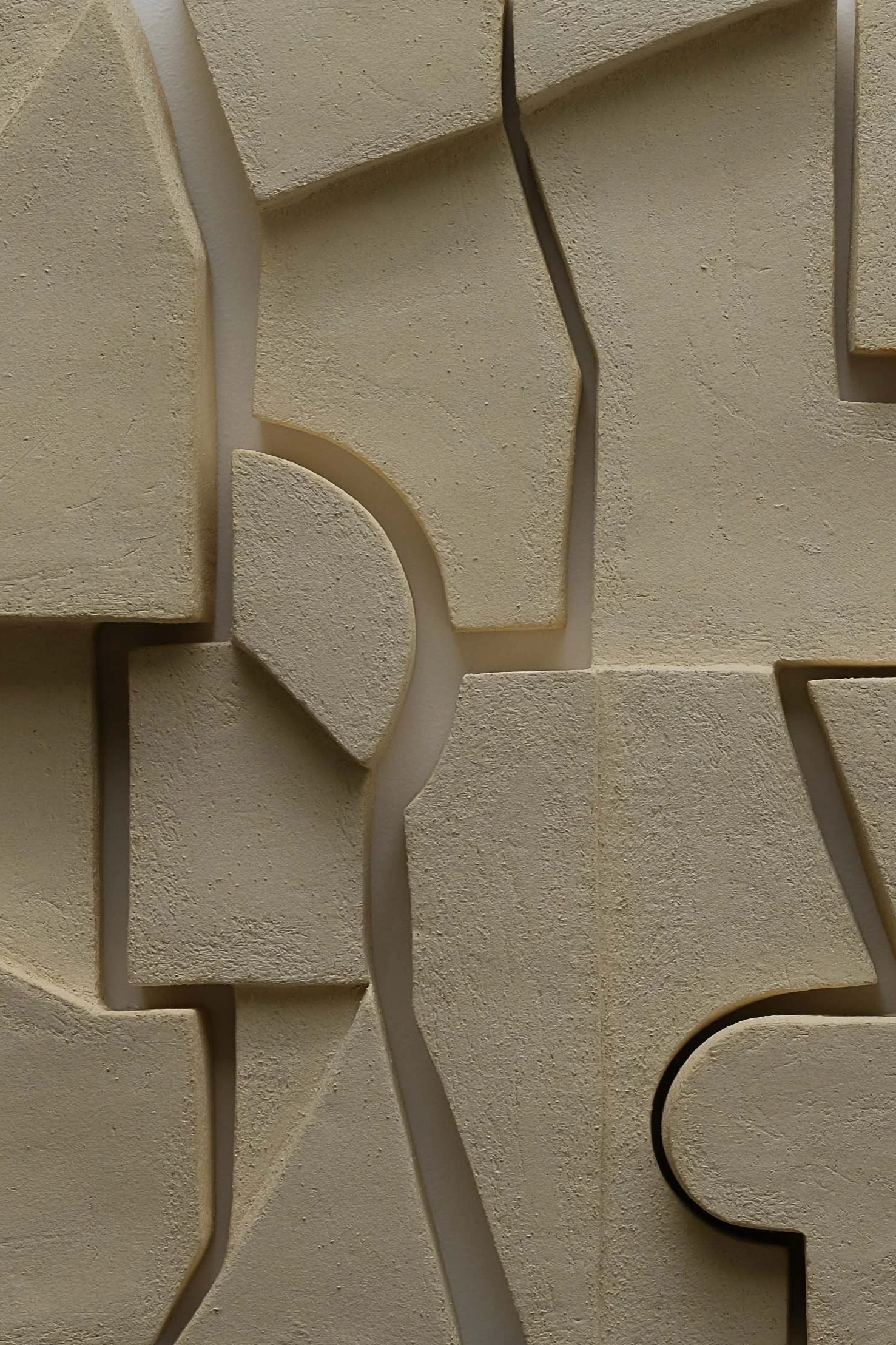 Bas-relief – Caroline Desile – sculpture murale – série stone quarry