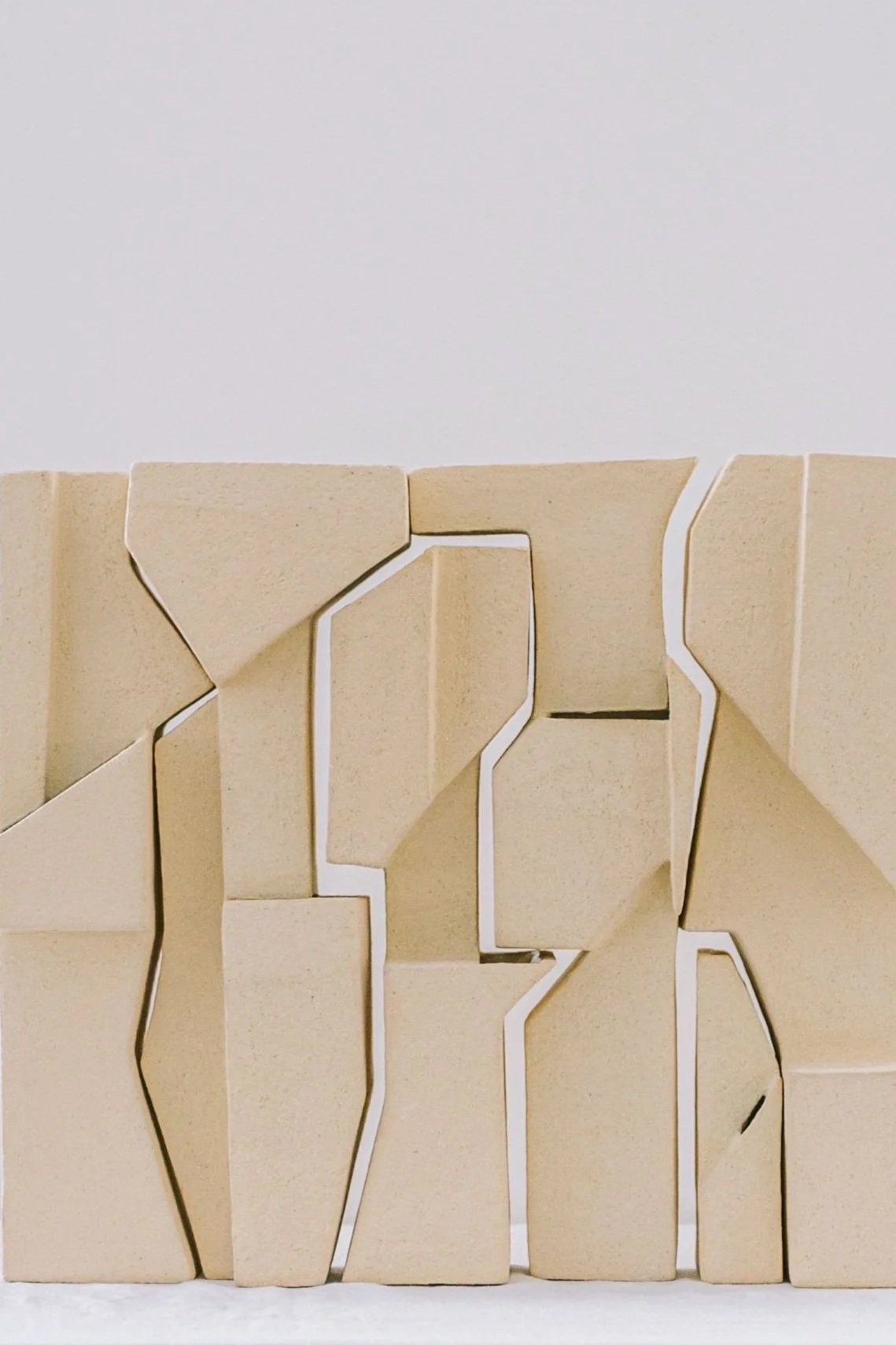 Sculpture en grès – Caroline Desile – série Stone quarry