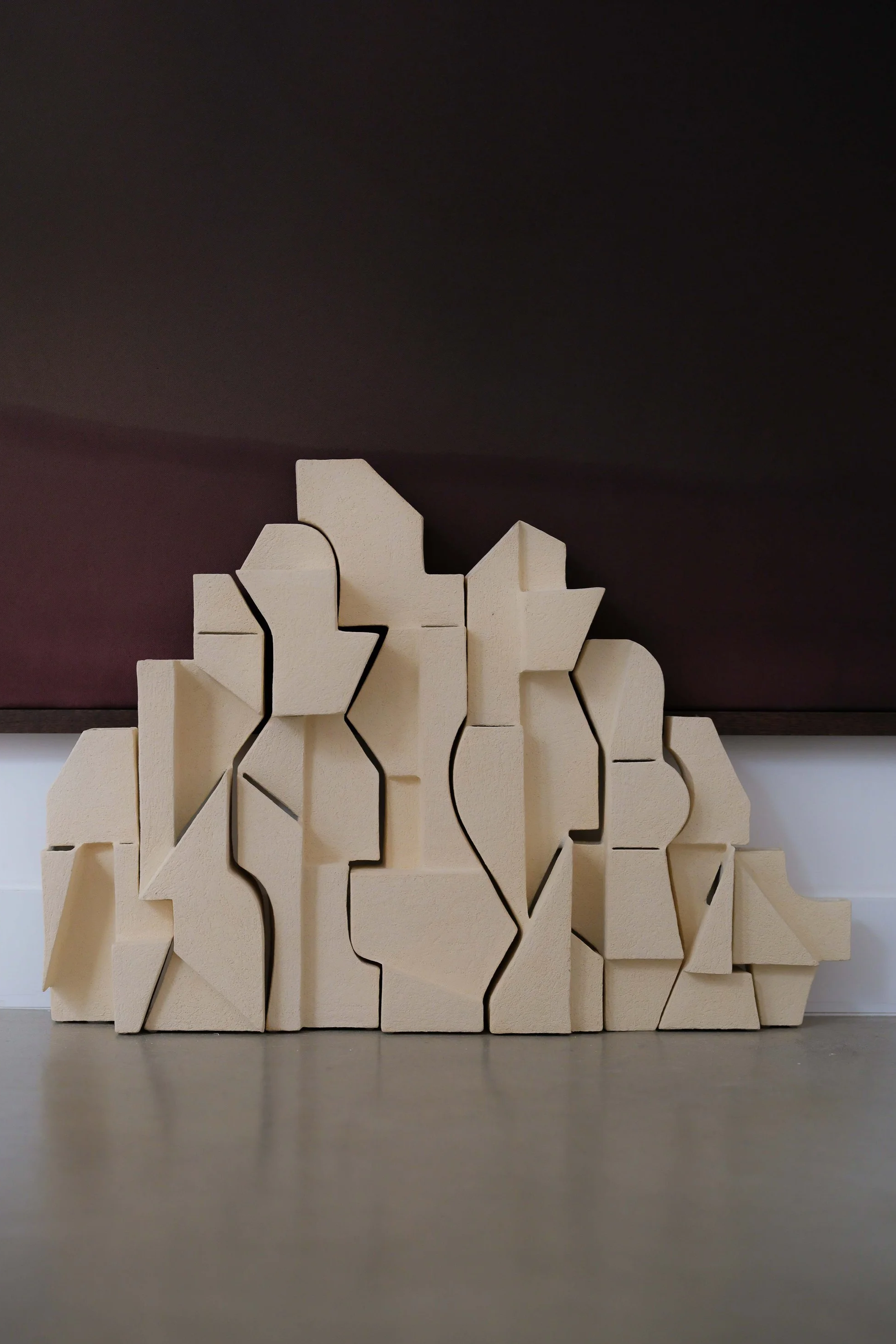 Sculpture en grès – Caroline Desile – série Mountains