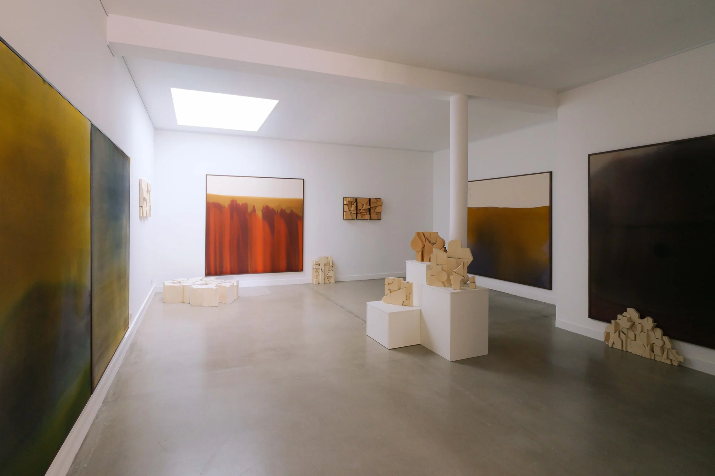 Fragments of Territory – exposition art peinture sculpture – Anais Vindel & Caroline Desile – Zone Trois Galerie