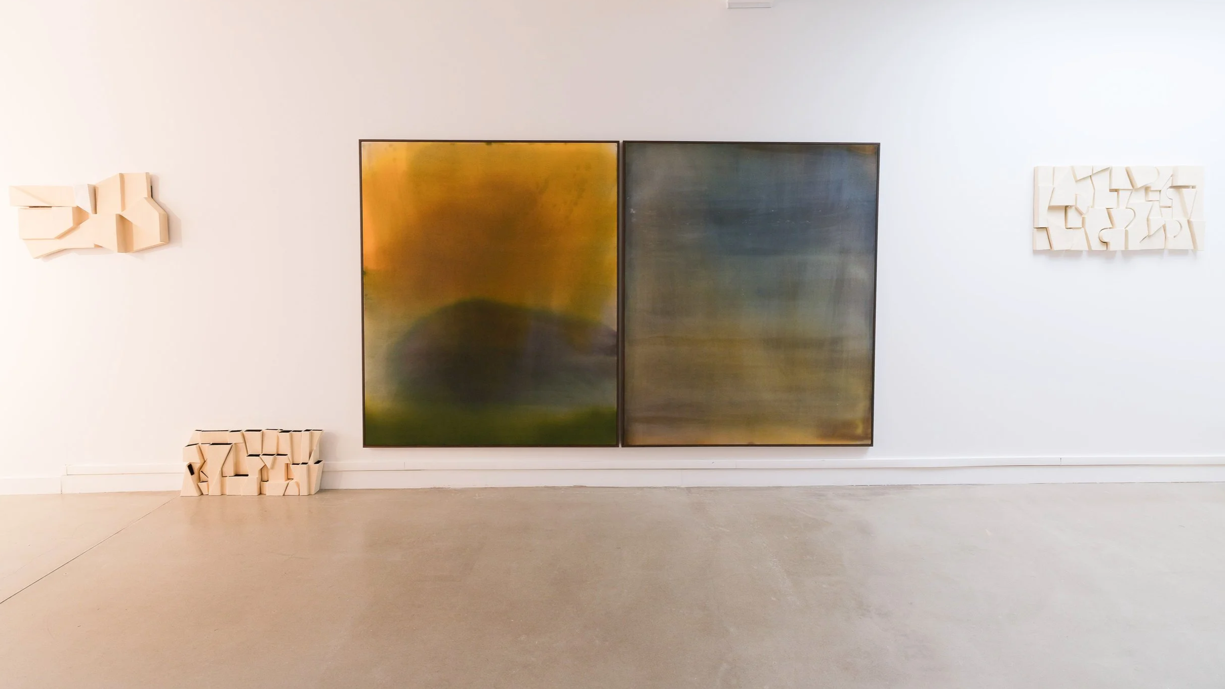 Fragments of Territory – exposition art peinture sculpture – Anais Vindel & Caroline Desile – Zone Trois Galerie