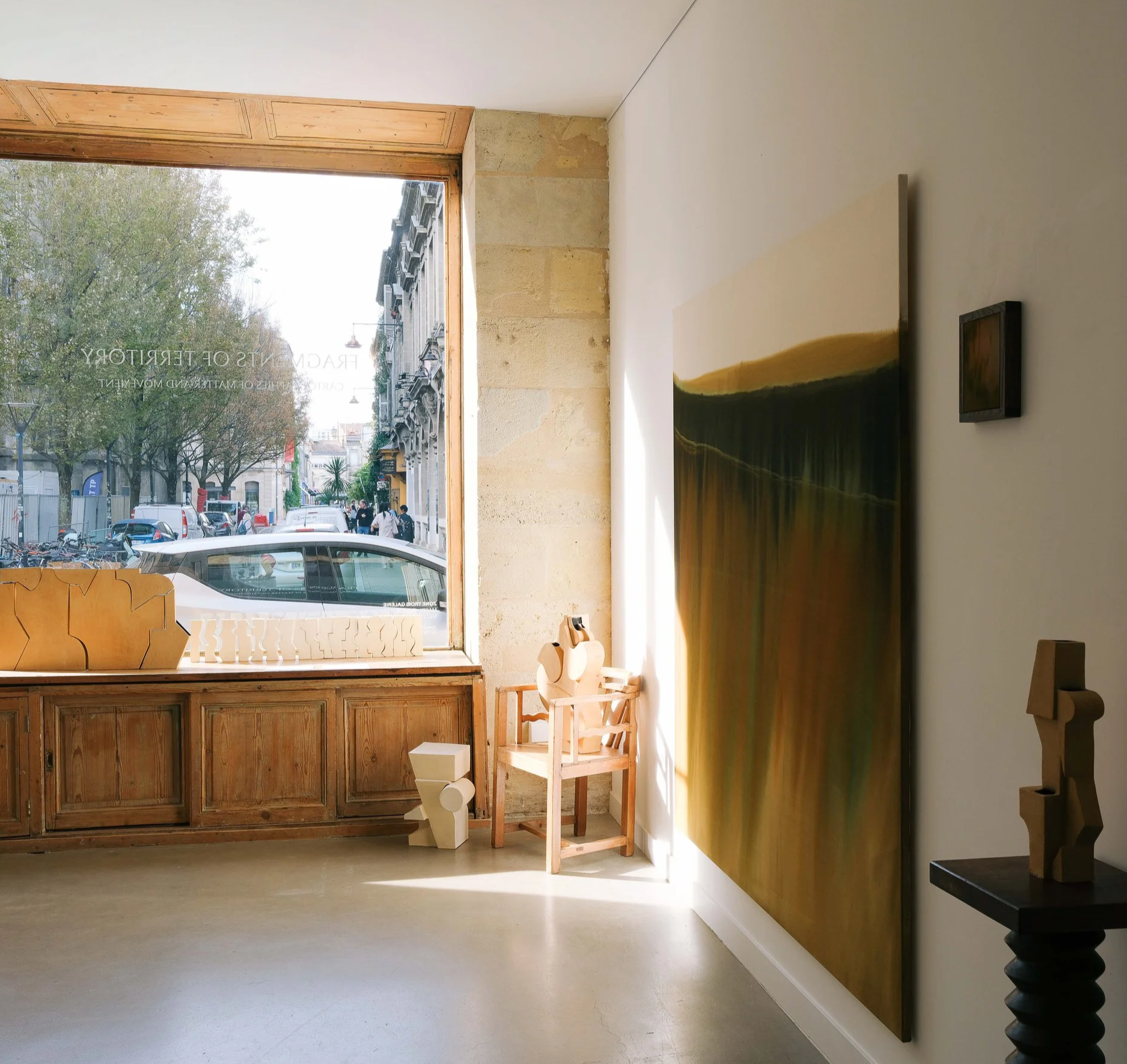 Fragments of Territory – exposition art peinture sculpture – Anais Vindel & Caroline Desile – Zone Trois Galerie