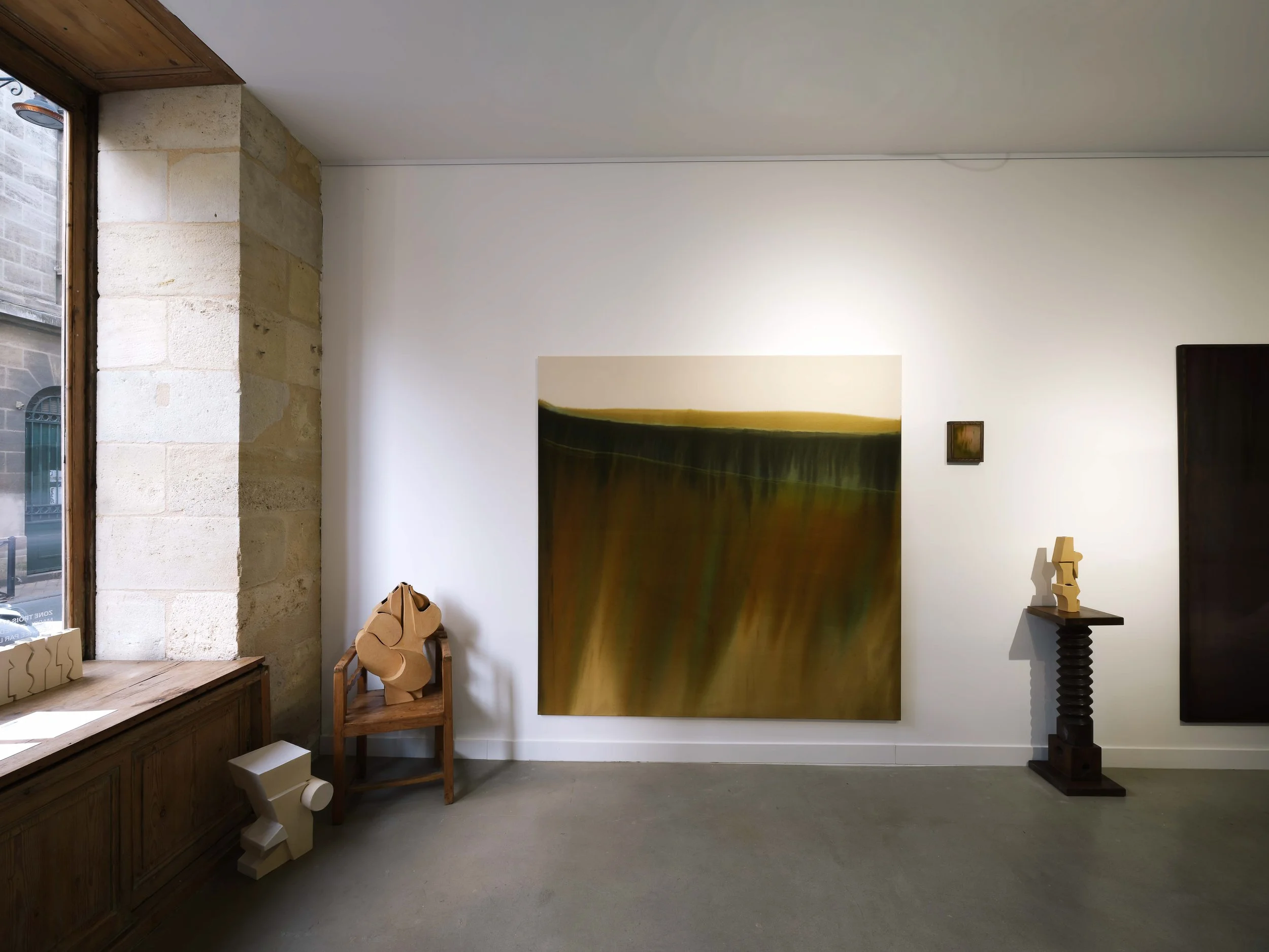 Fragments of territory - exposition art peinture céramique - Anais Vindel & Caroline Desile - press kit