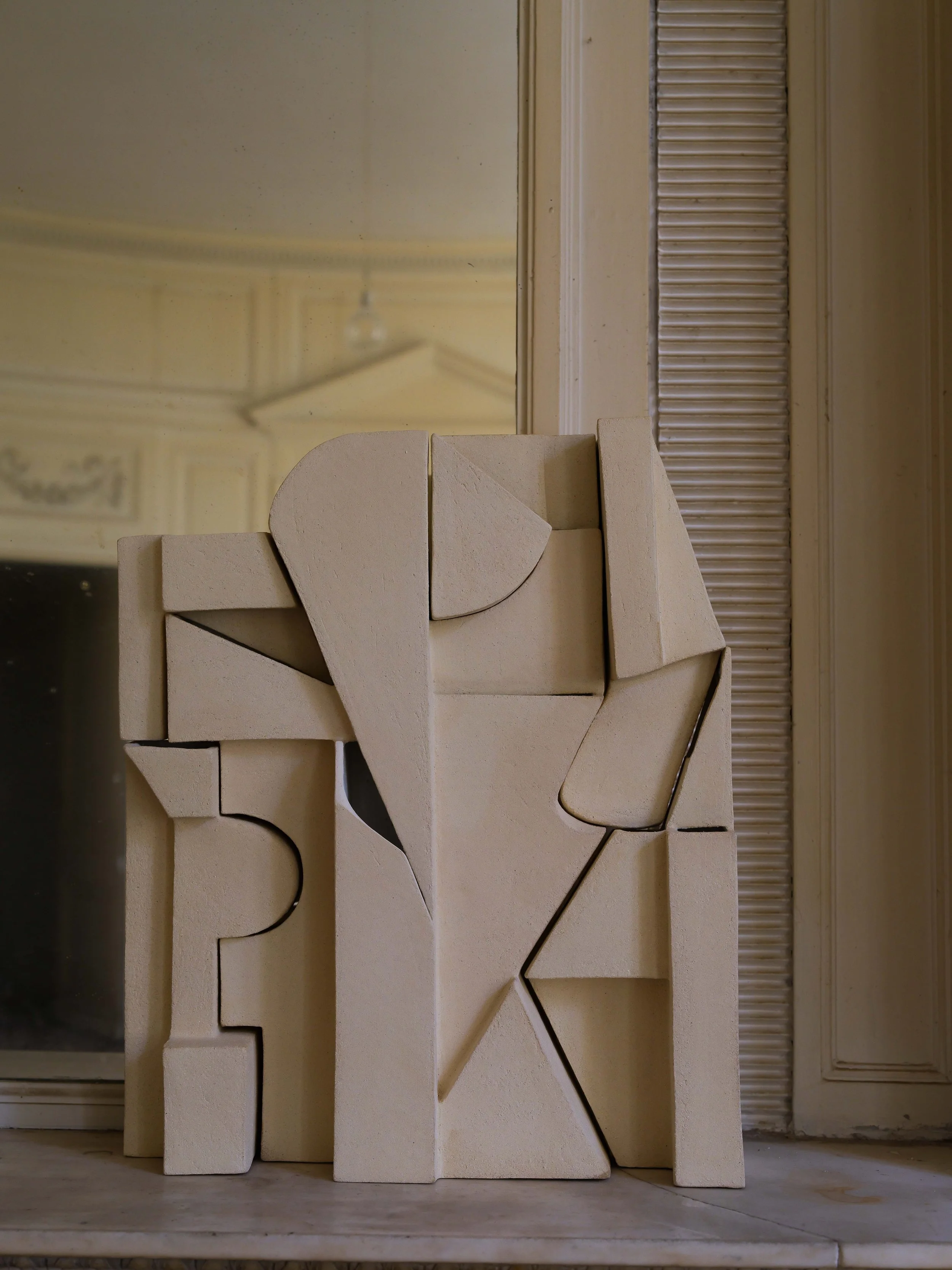 Fragments of territory - exposition art peinture céramique - Anais Vindel & Caroline Desile - press kit