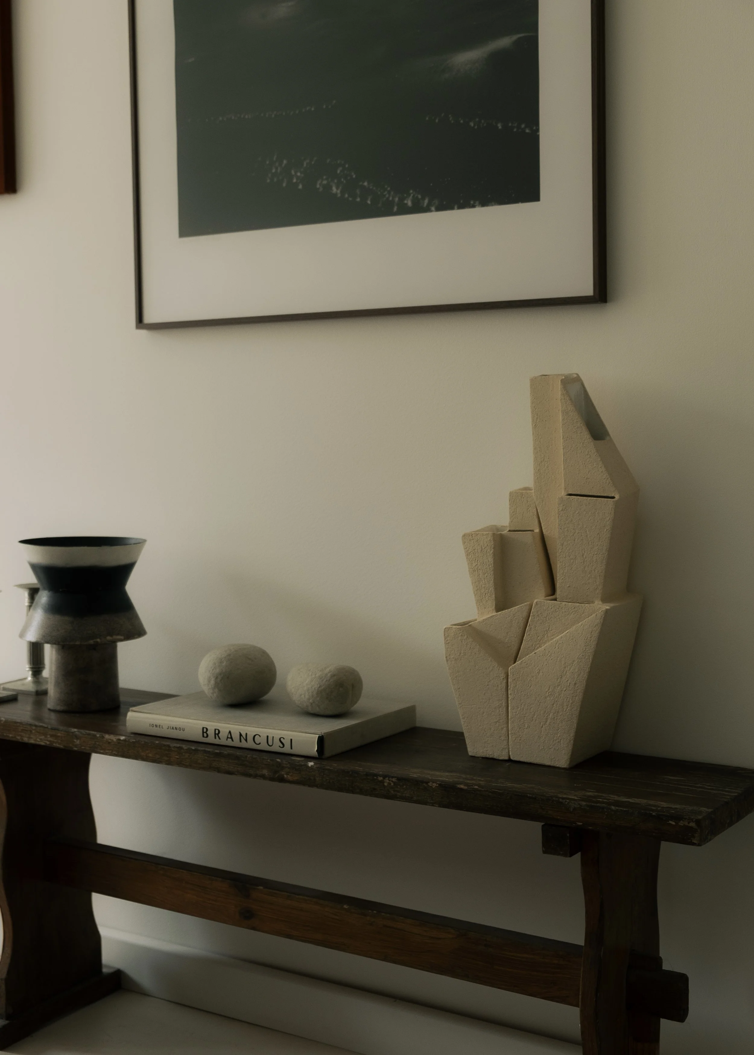 Bas-relief – art céramique –sculpture origami – Caroline Desile