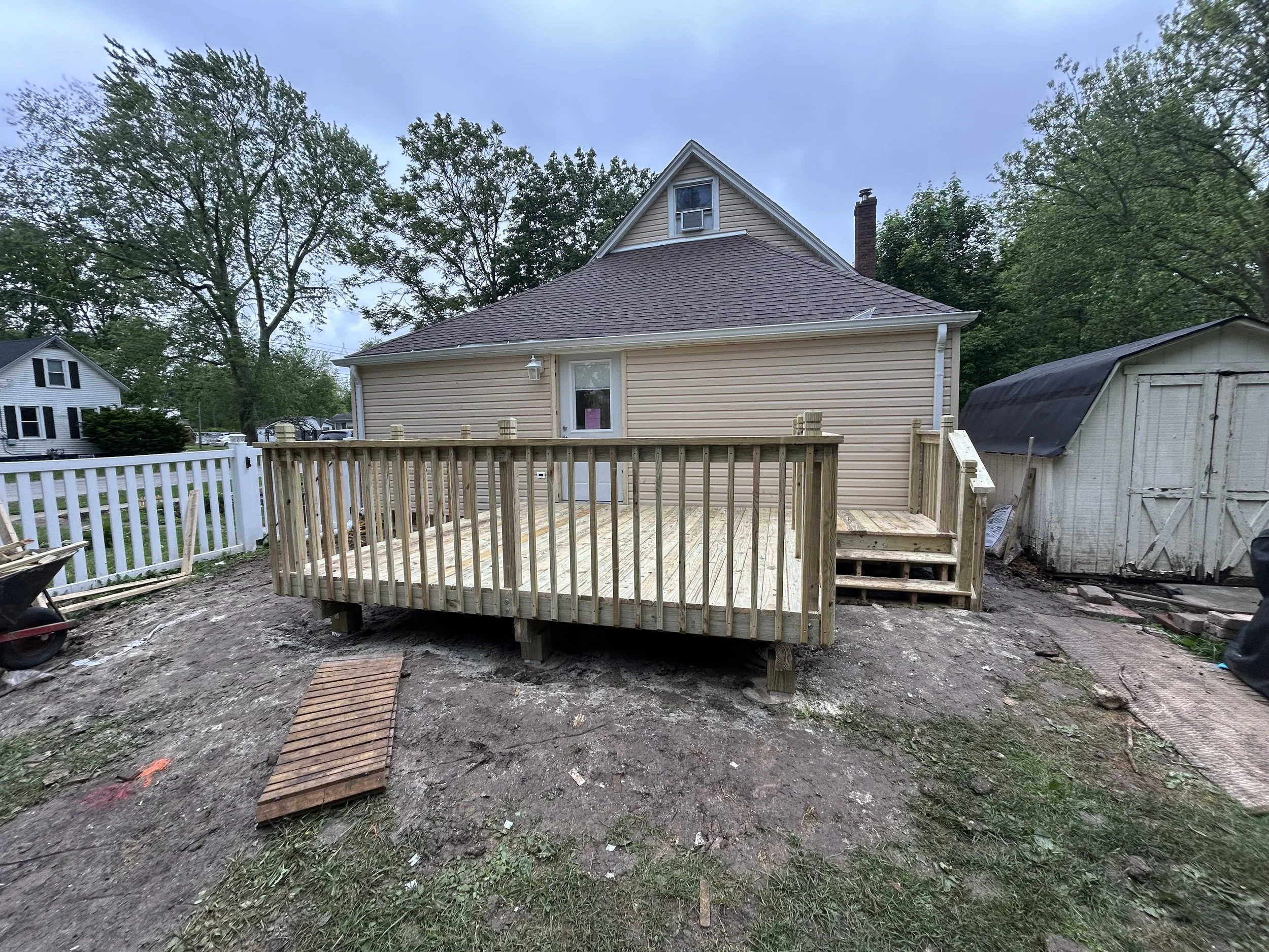 Wheelchair accessible Deck