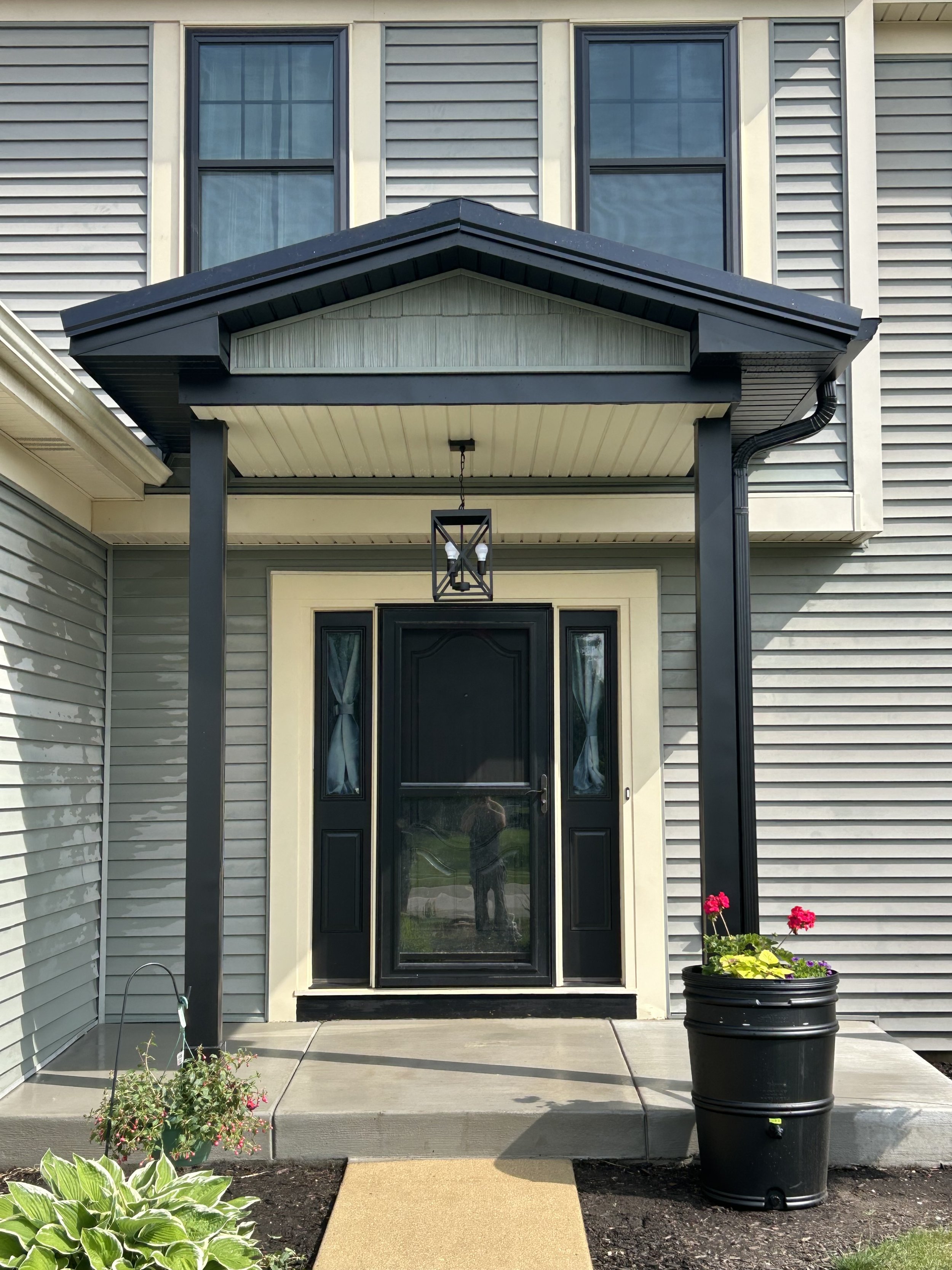 Beautiful Portico for a stunning entryway