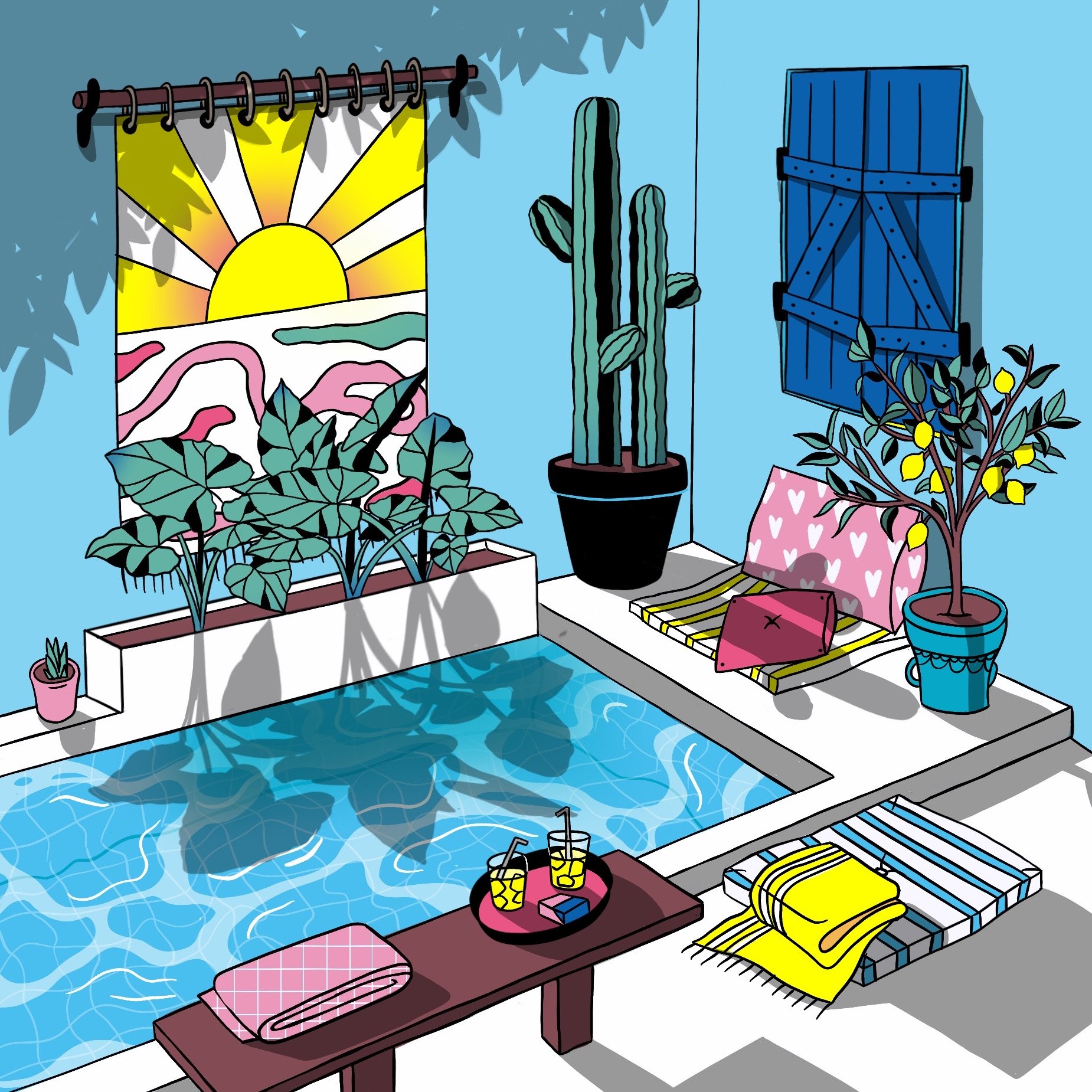 Pool time