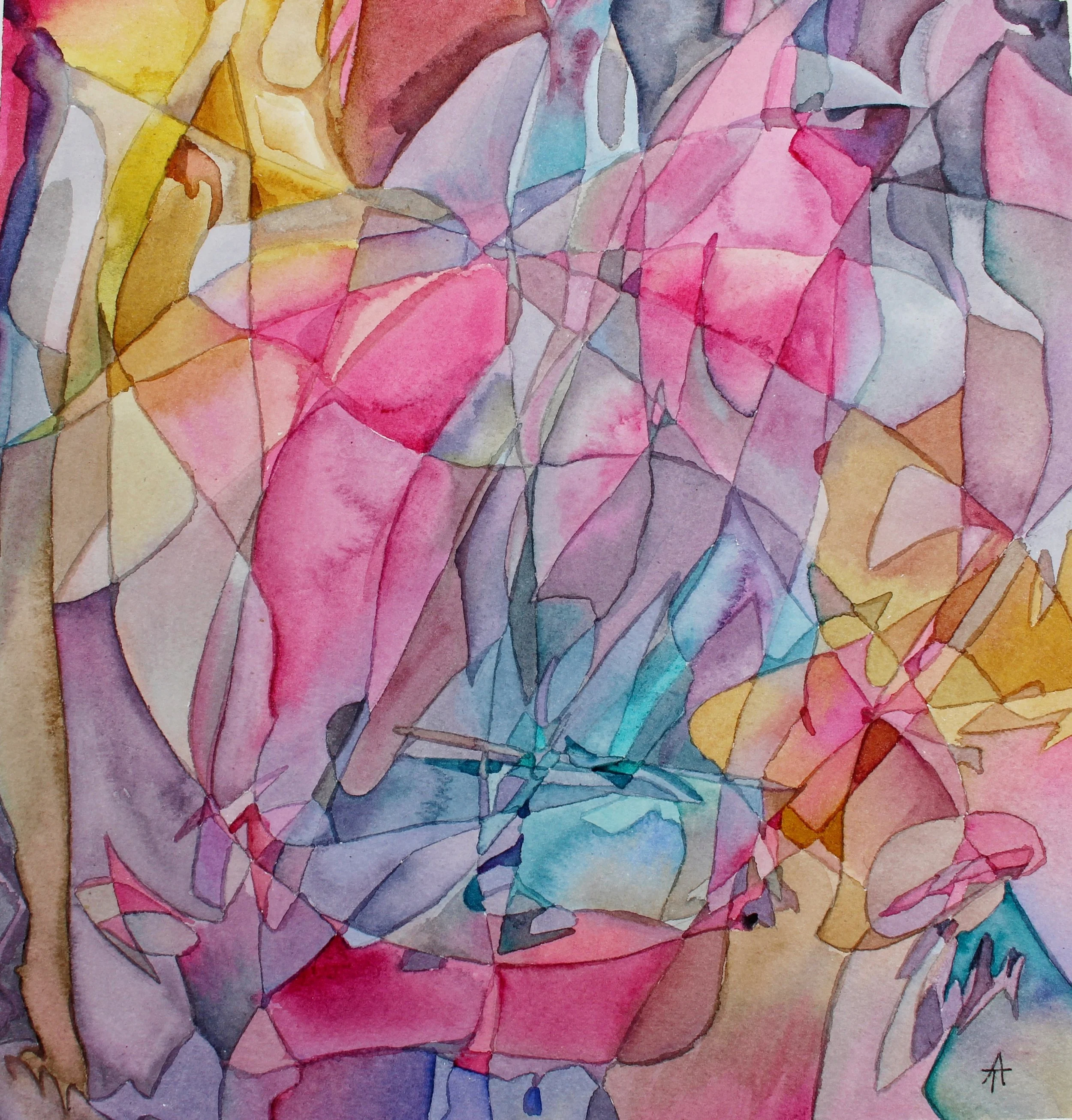 Abstract Watercolor 2023